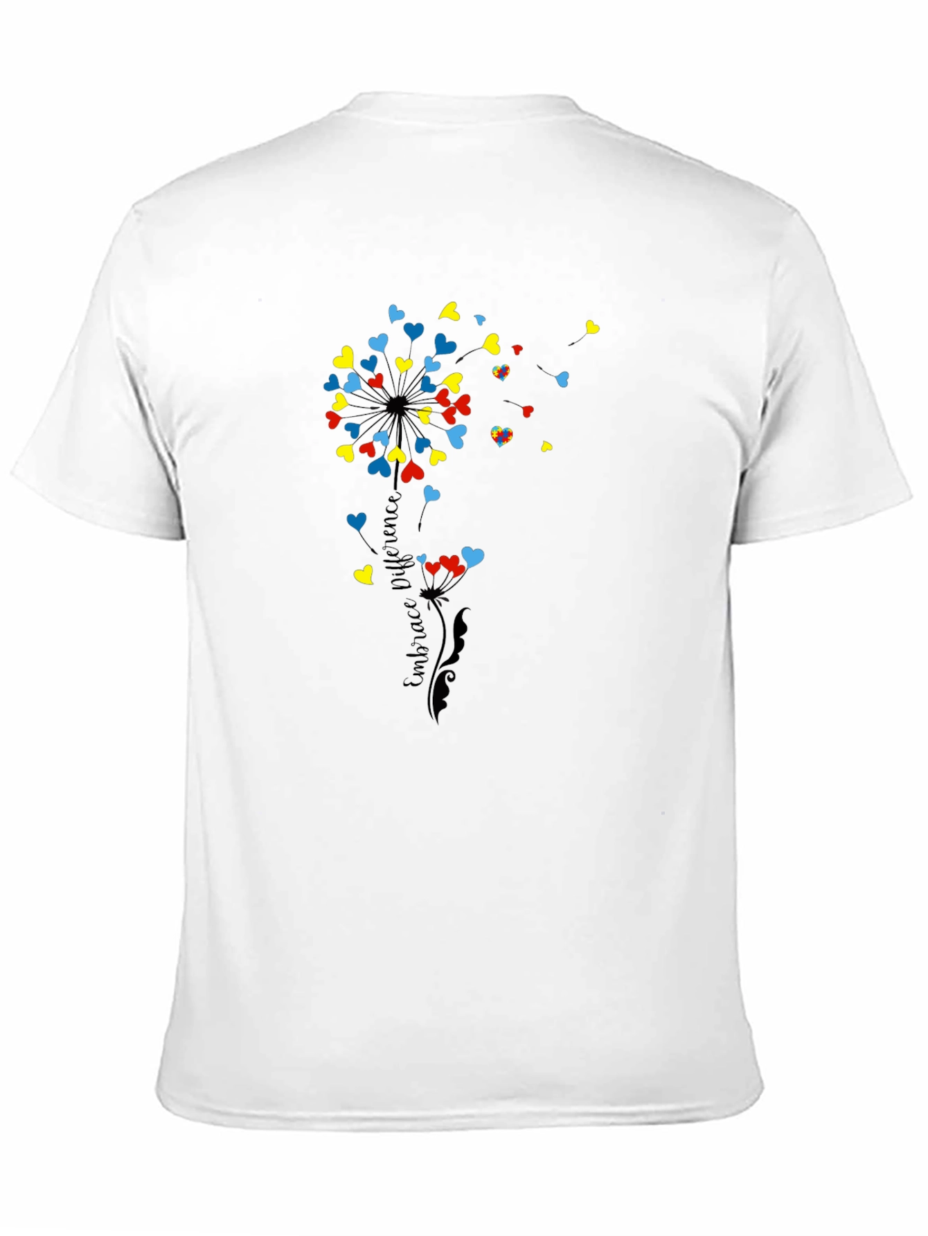 Embrace Difference Autism Awareness T-Shirt