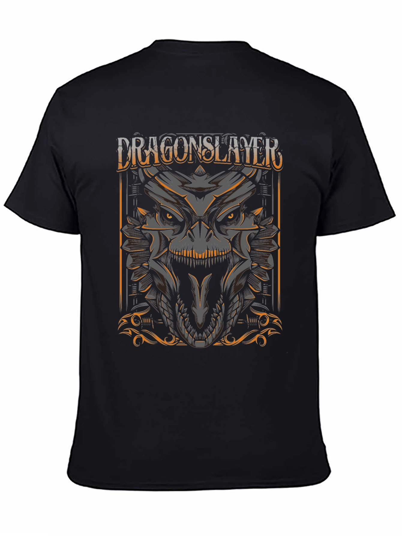 Dragon Slayer Graphic Print T-Shirt