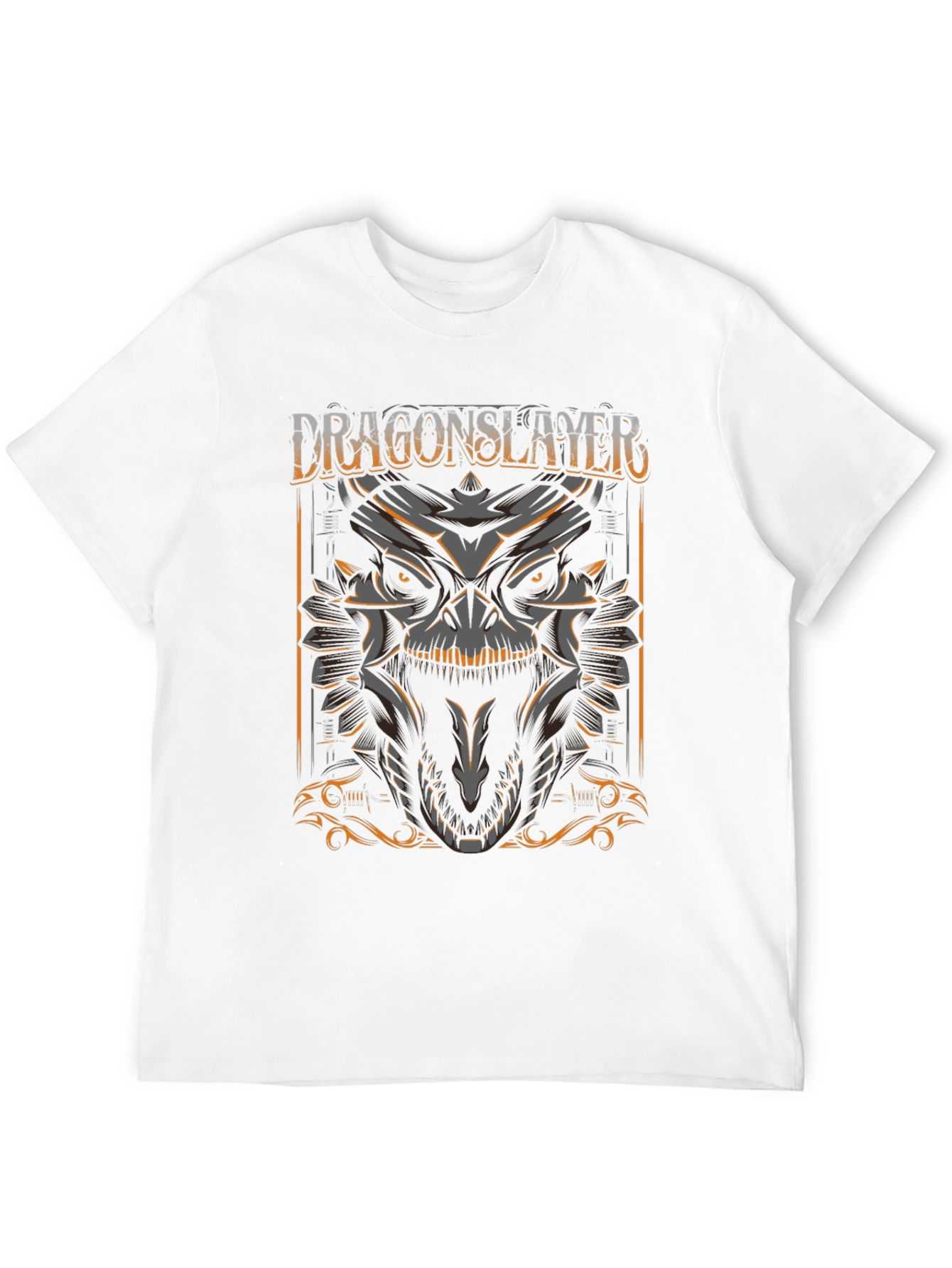 Dragon Slayer Graphic Print T-Shirt