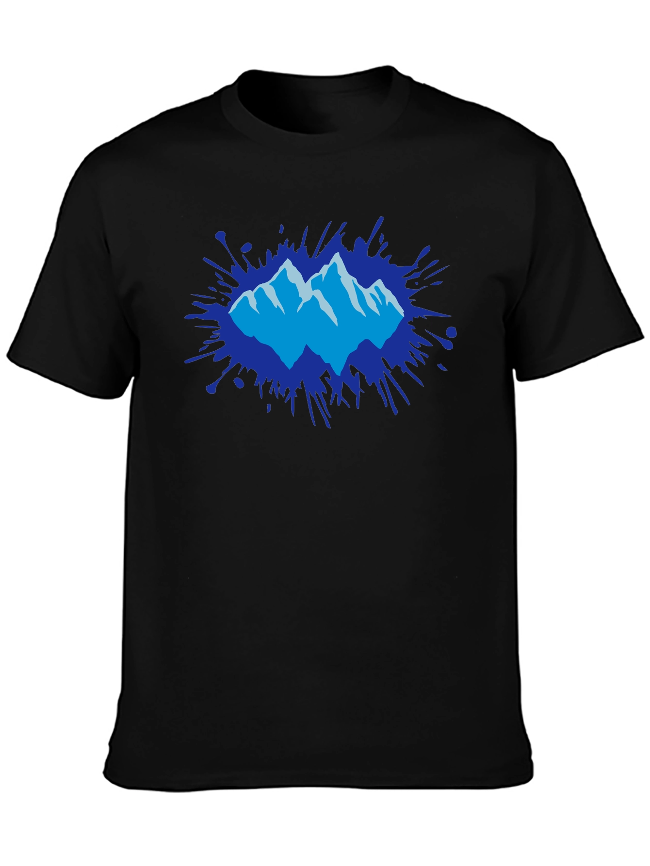Mountain Splatter Graphic Tee