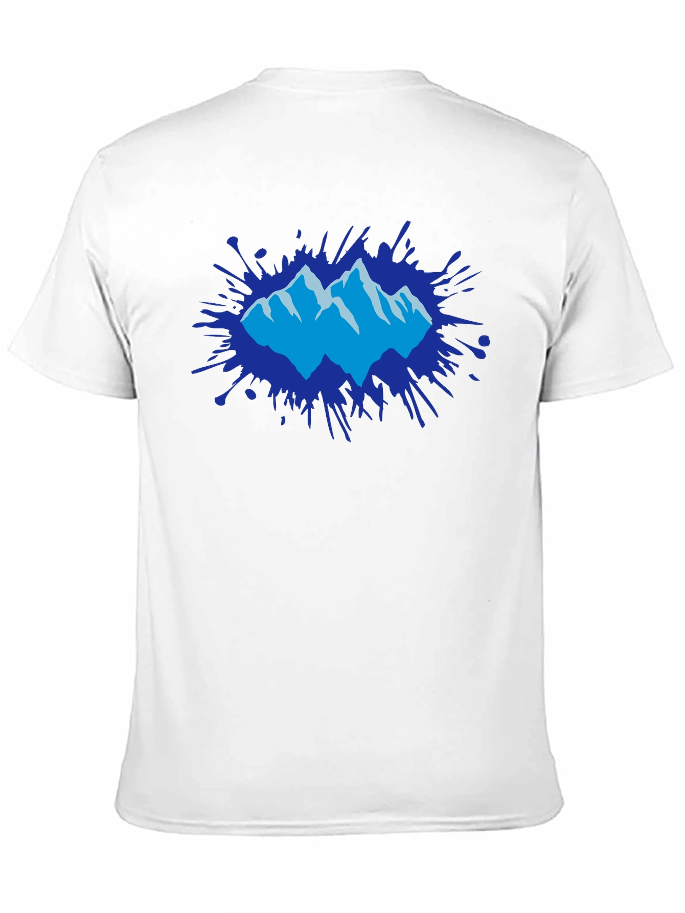 Mountain Splatter Graphic Tee