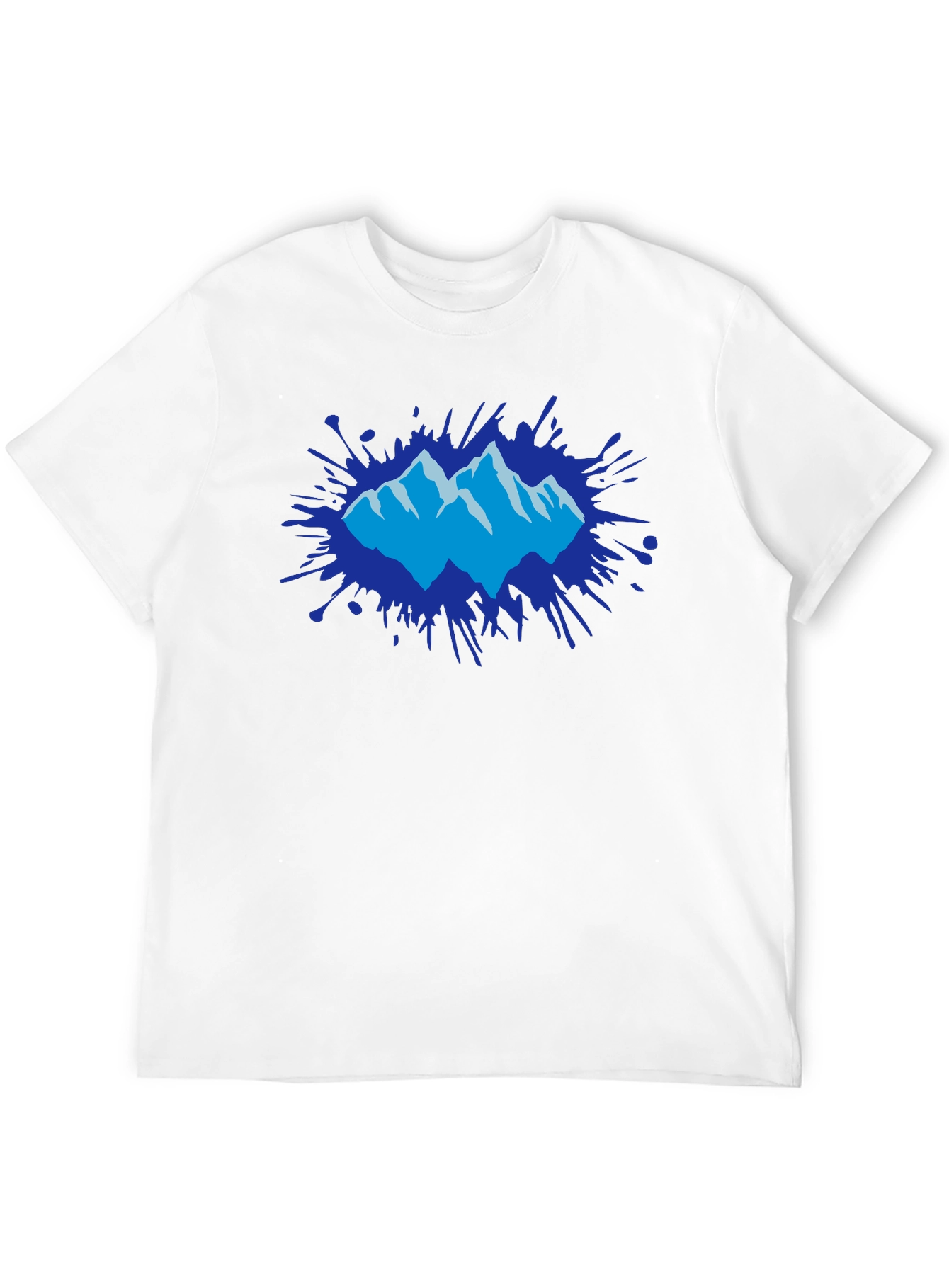 Mountain Splatter Graphic Tee