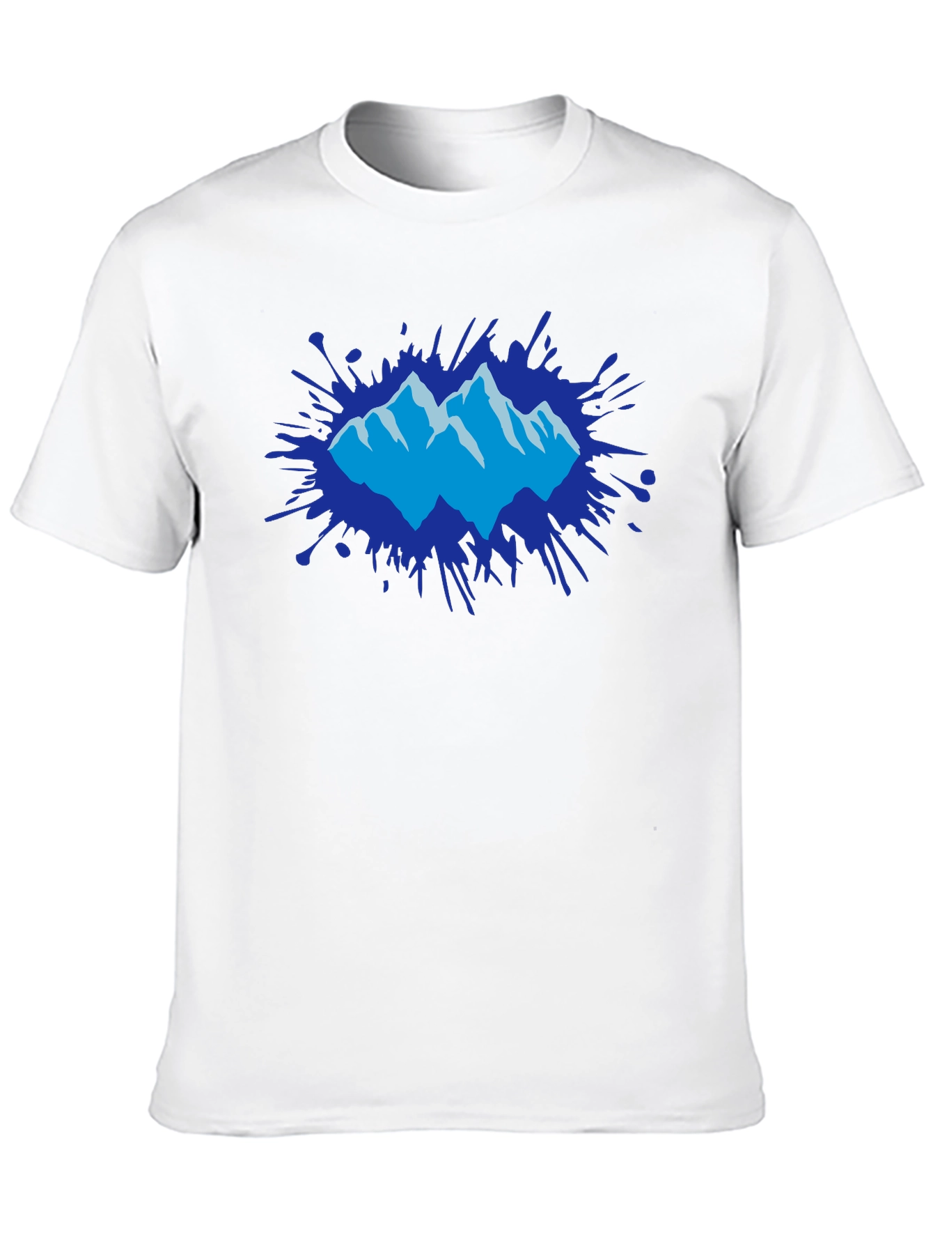 Mountain Splatter Graphic Tee