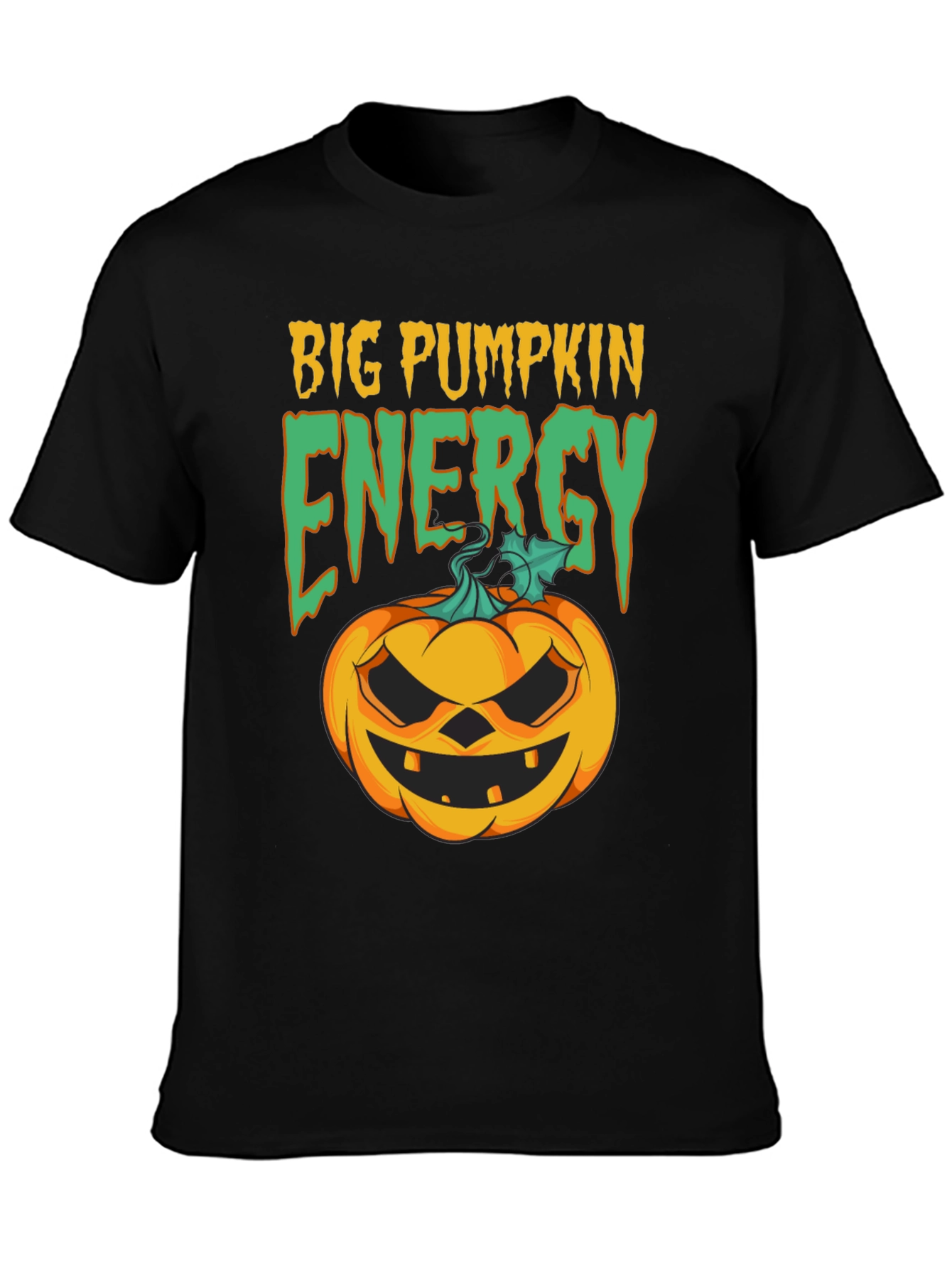 Big Pumpkin Energy Halloween T-Shirt