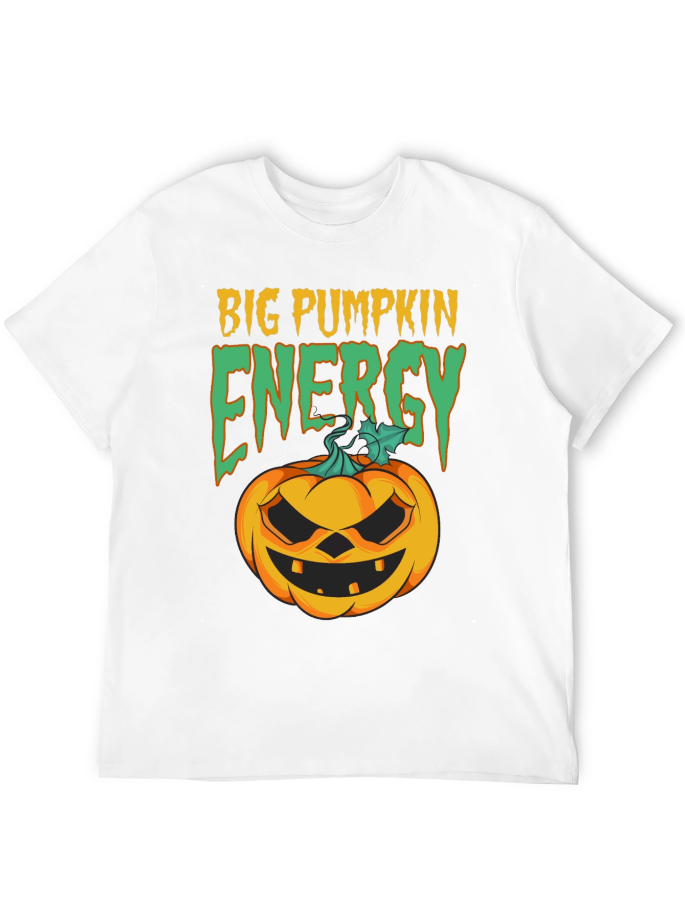 Big Pumpkin Energy Halloween T-Shirt