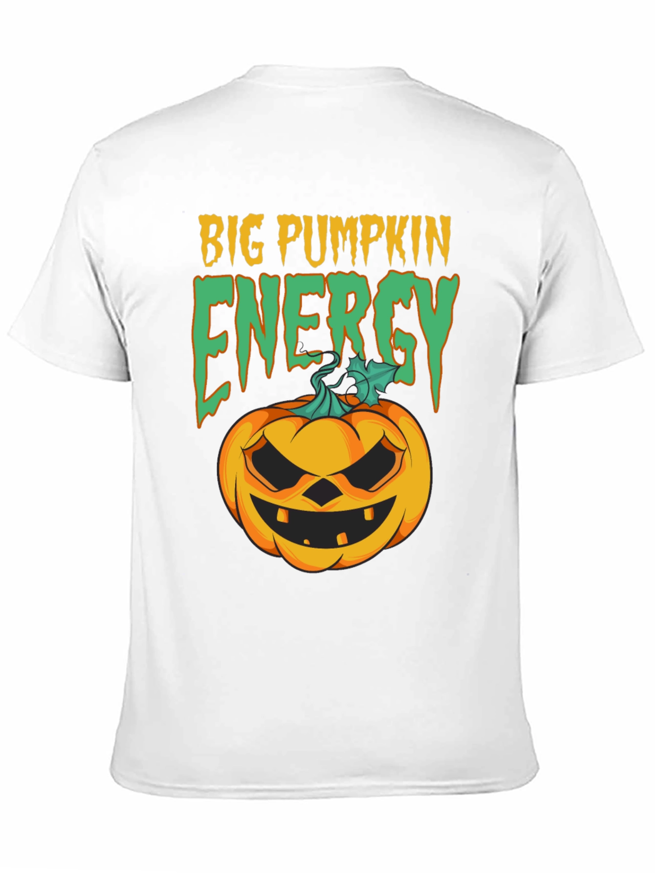Big Pumpkin Energy Halloween T-Shirt