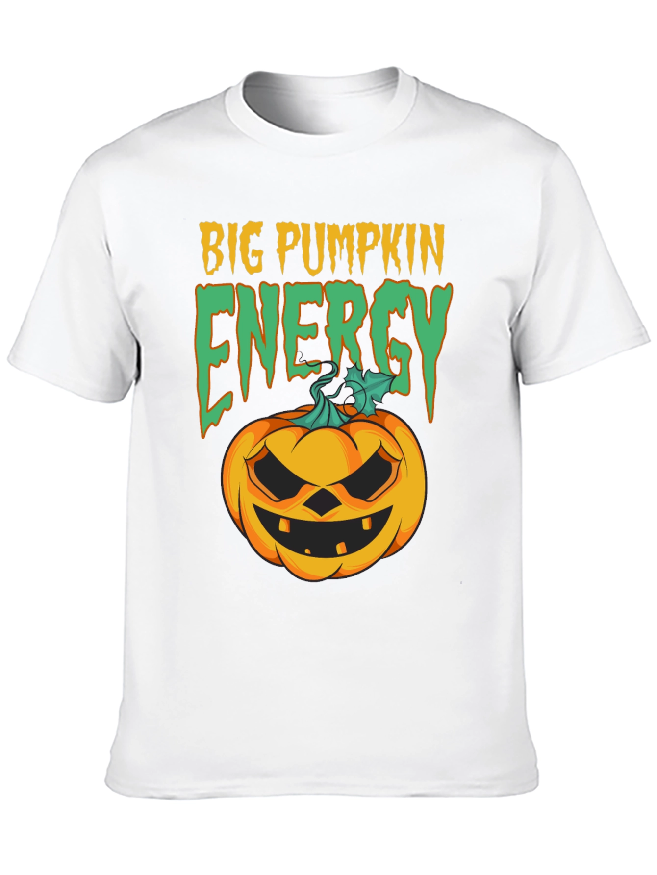Big Pumpkin Energy Halloween T-Shirt