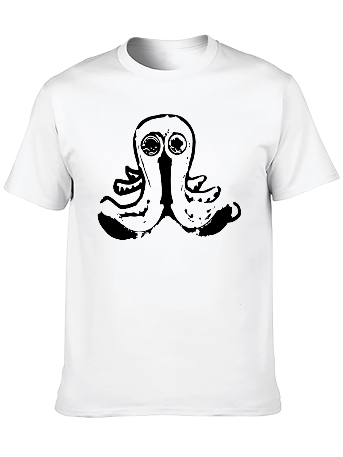 Black Octopus Graphic T-Shirt - Unique Design