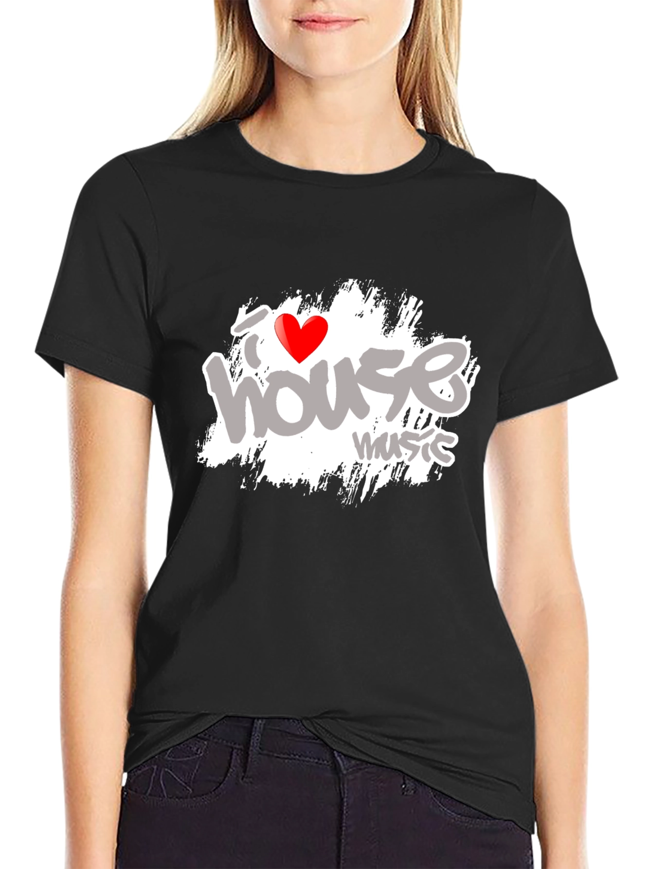 I Heart House Music Graphic T-Shirt