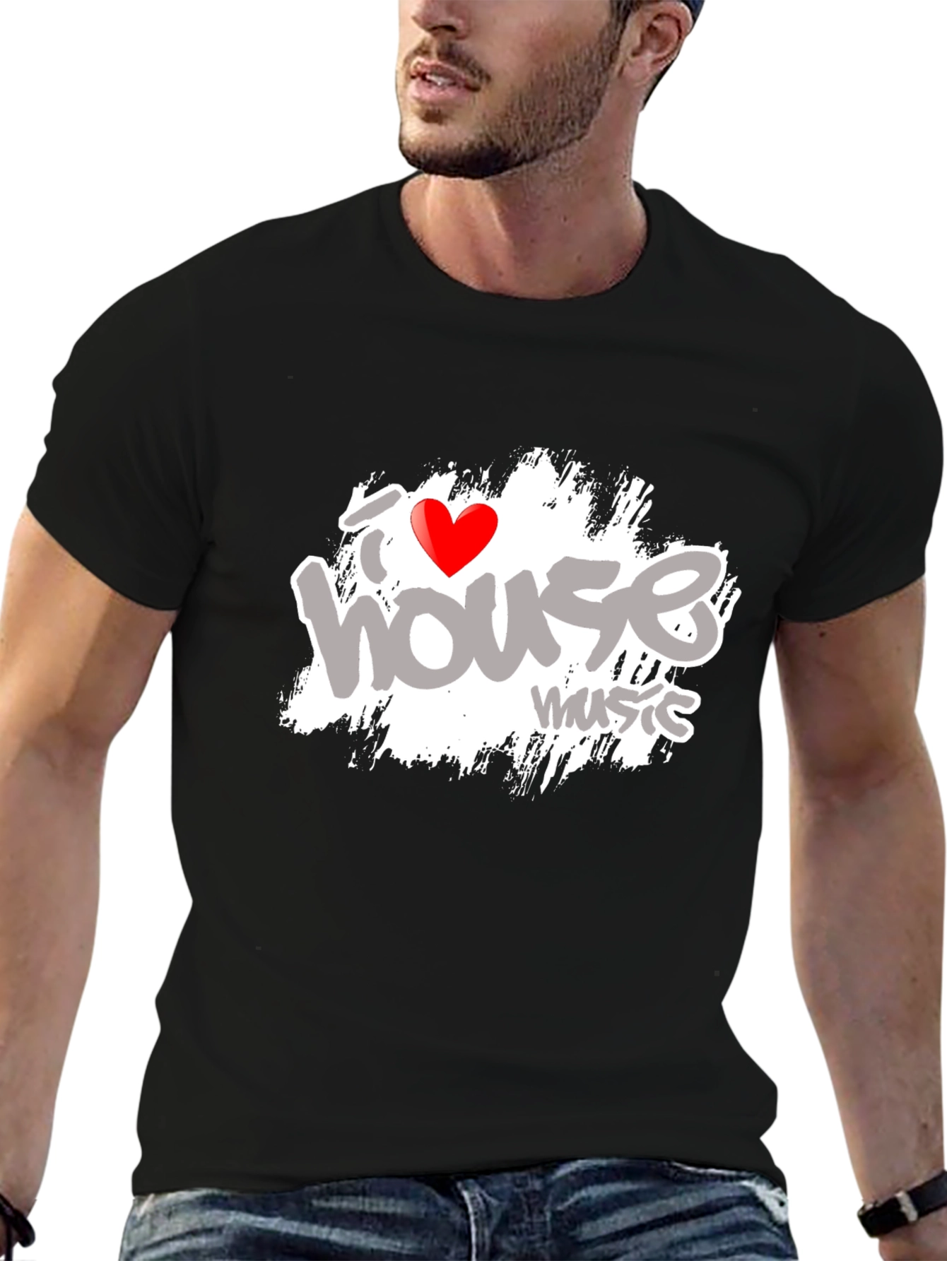 I Heart House Music Graphic T-Shirt