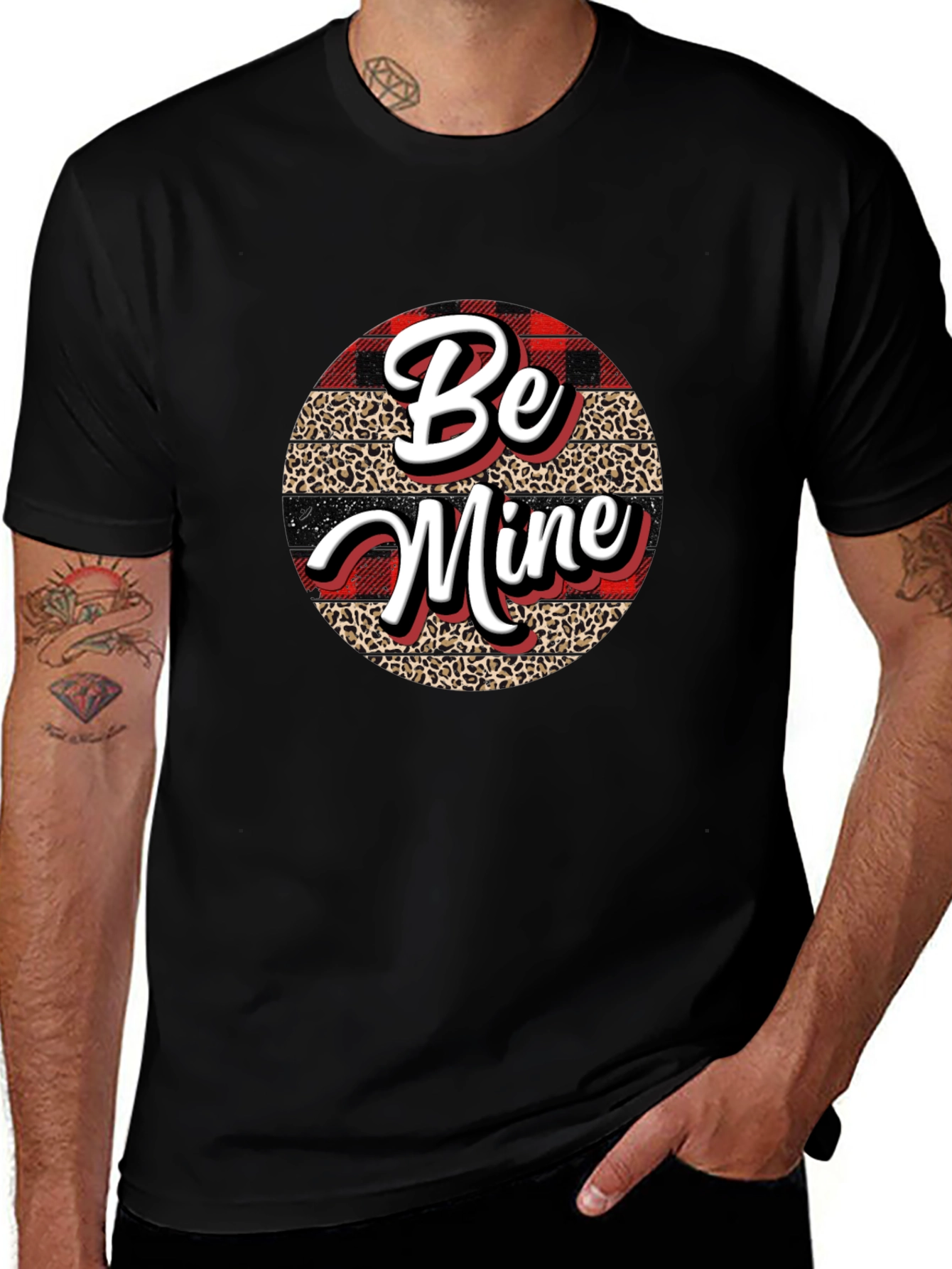 Be Mine Valentines Day Graphic Tee