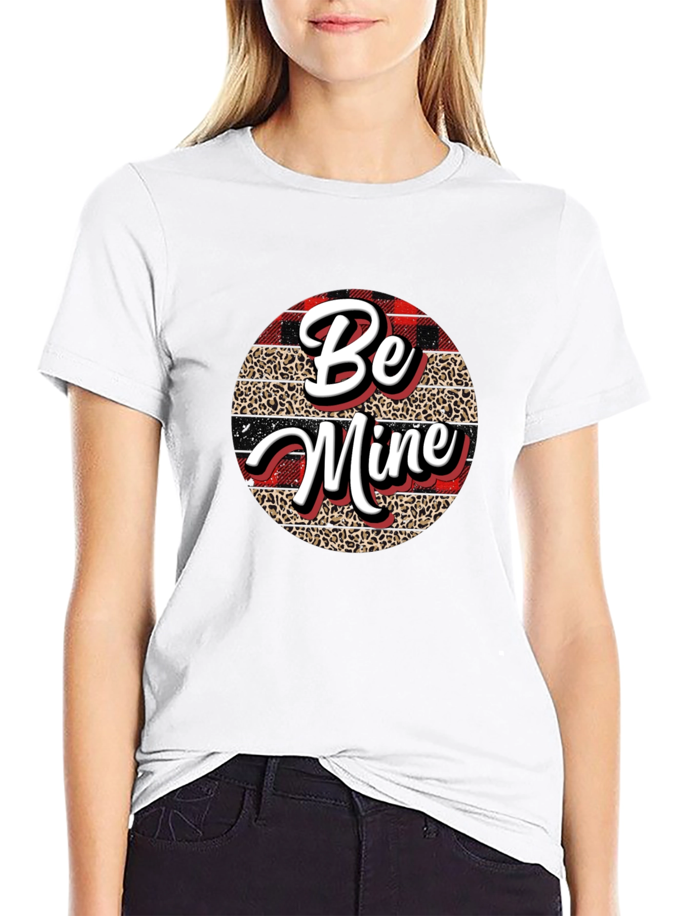 Be Mine Valentines Day Graphic Tee