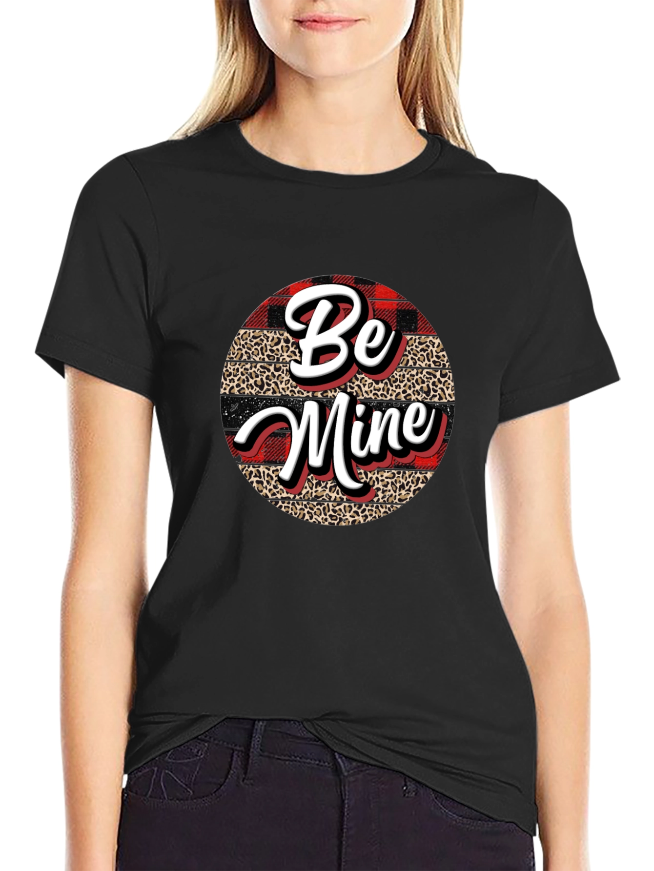 Be Mine Valentines Day Graphic Tee