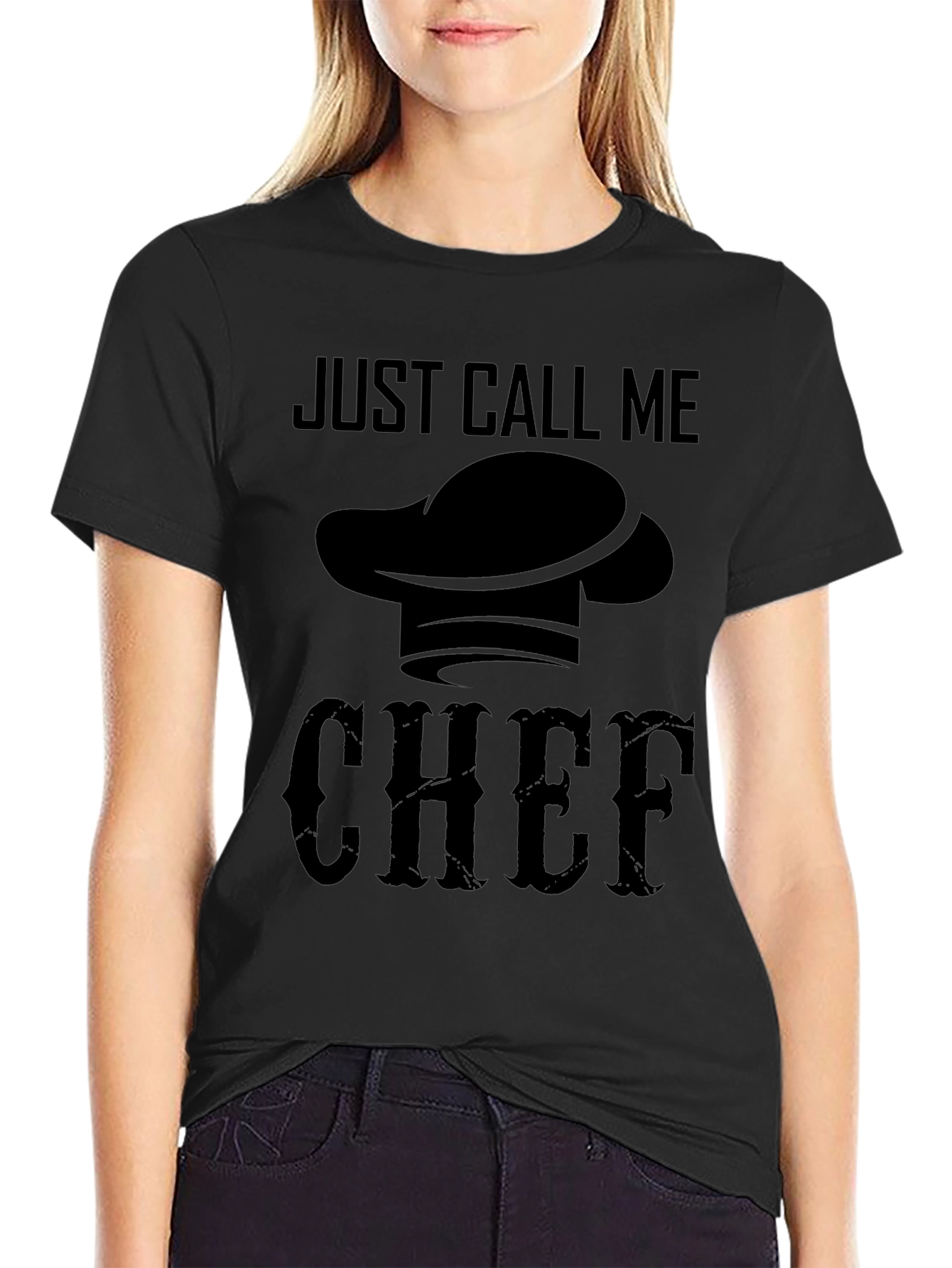 Just Call Me Chef T-Shirt - Culinary Cook Apparel