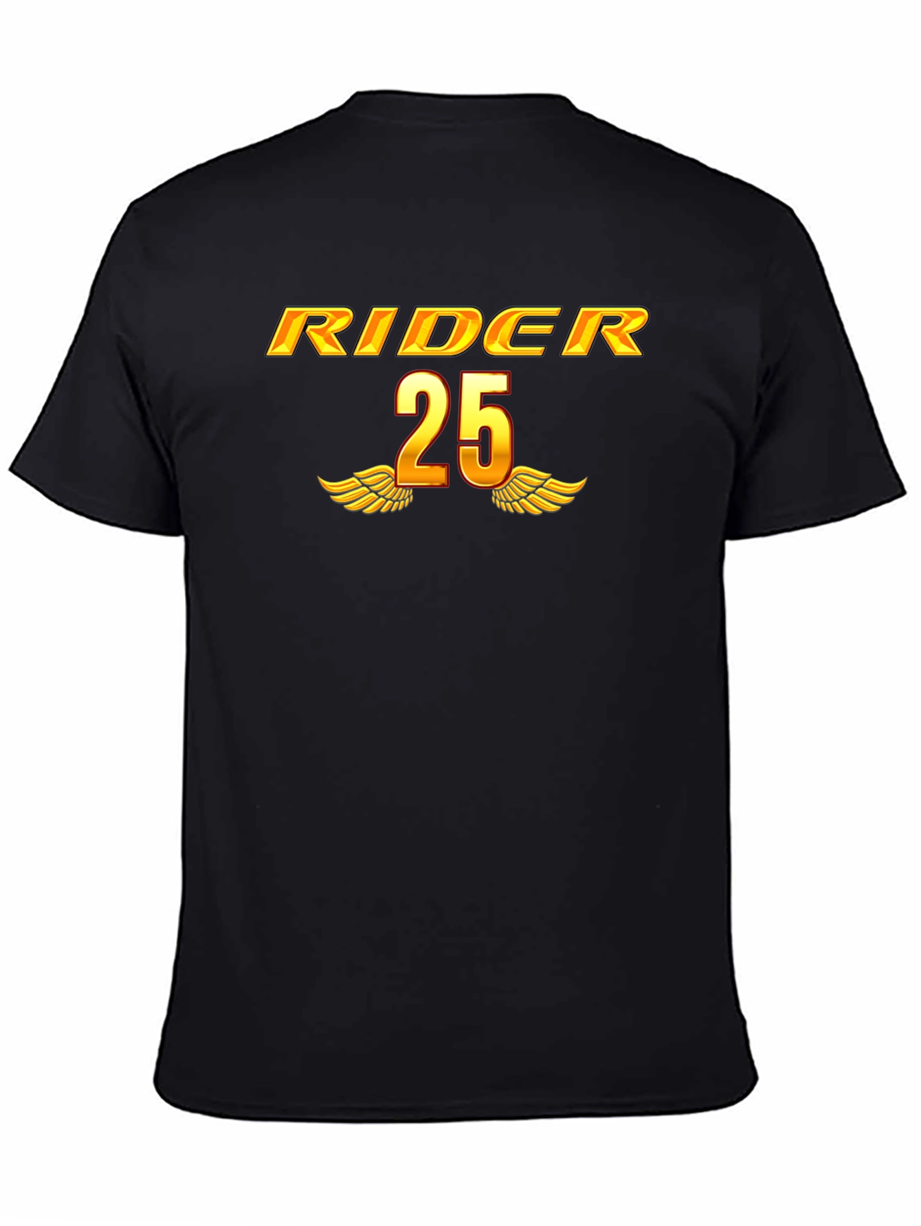 RIDER 25 Graphic T-Shirt - Black