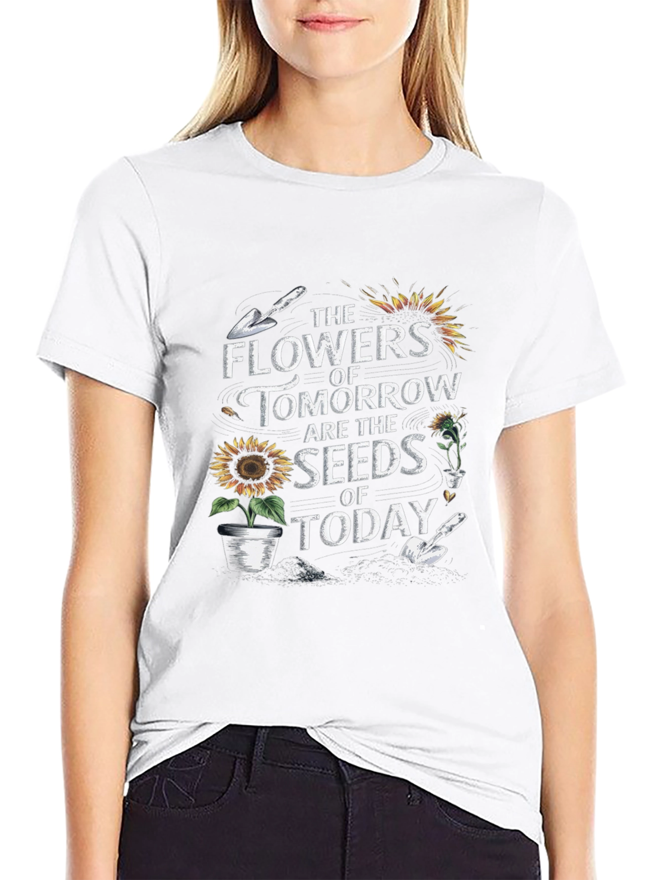 Gardening T-Shirt: The Flowers of Tomorrow