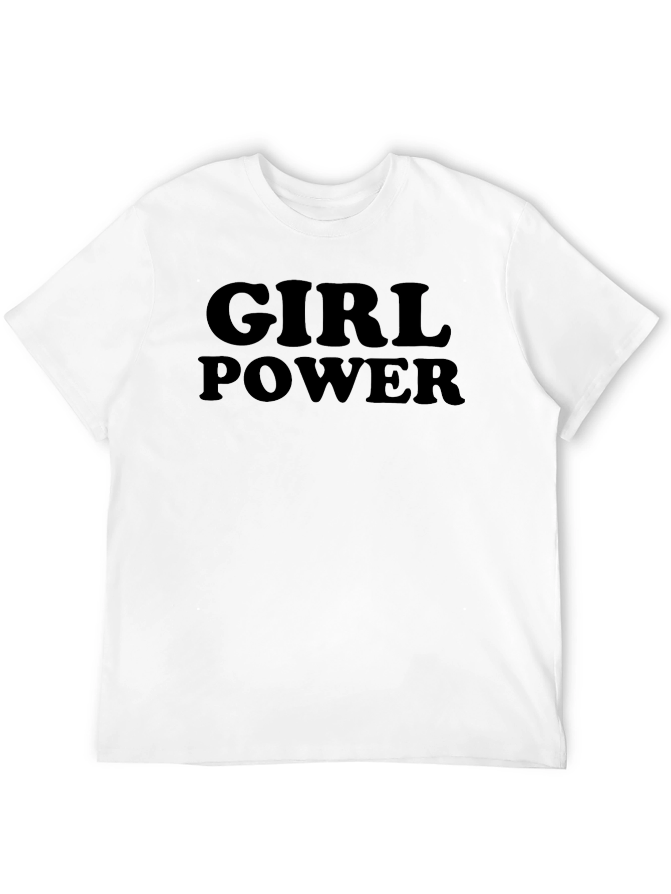 Girl Power T-Shirt - Black Graphic Tee