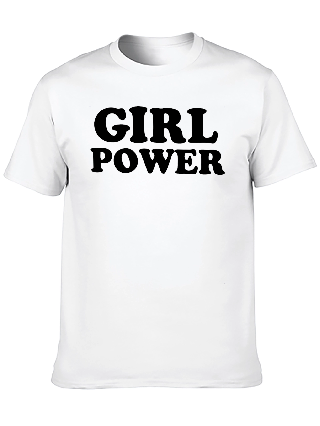 Girl Power T-Shirt - Black Graphic Tee