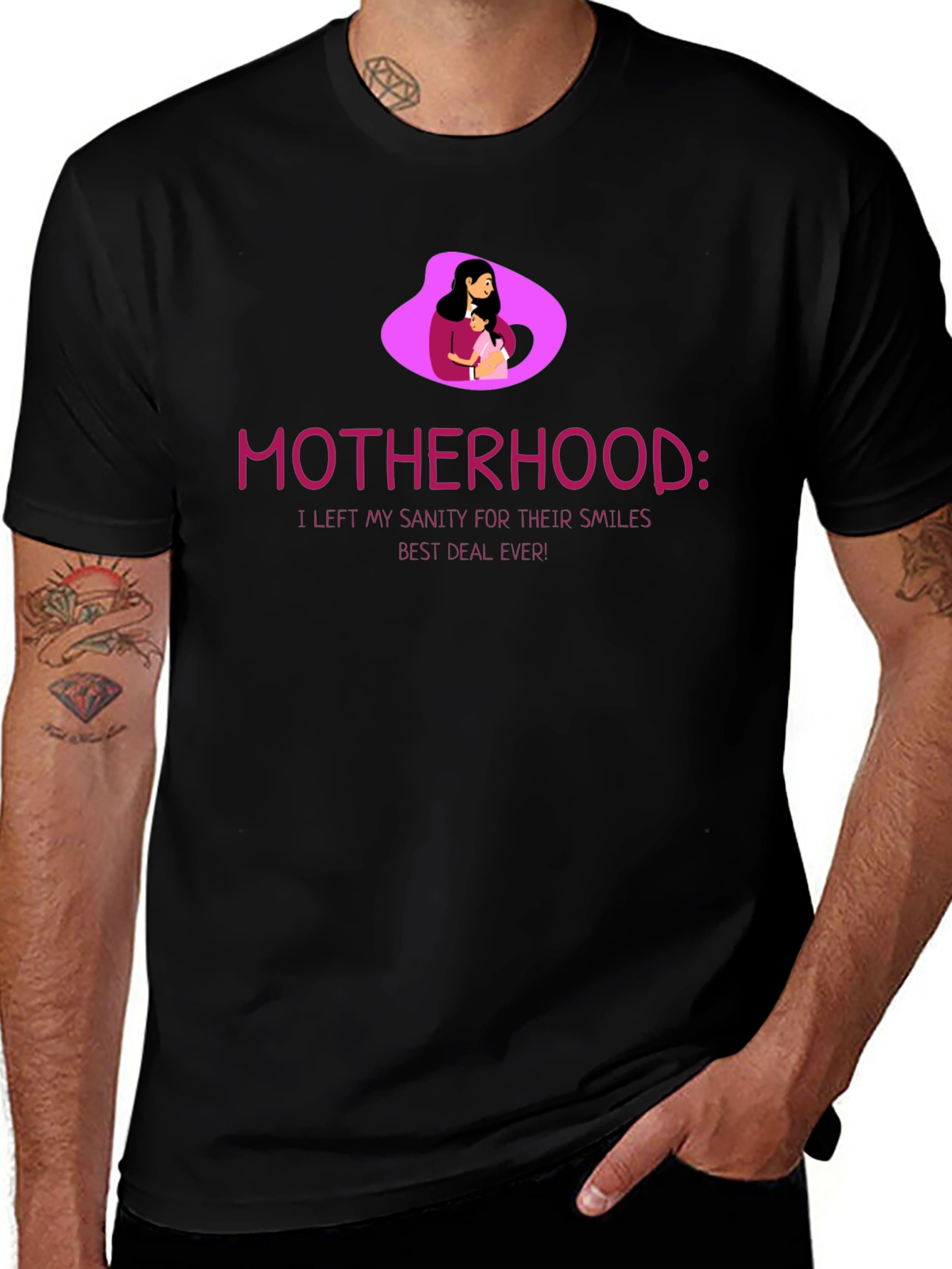 Motherhood T-Shirt - Sanity for Smiles