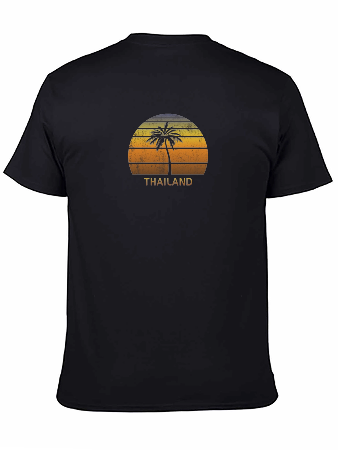 Thailand Palm Tree Sunset Graphic T-Shirt