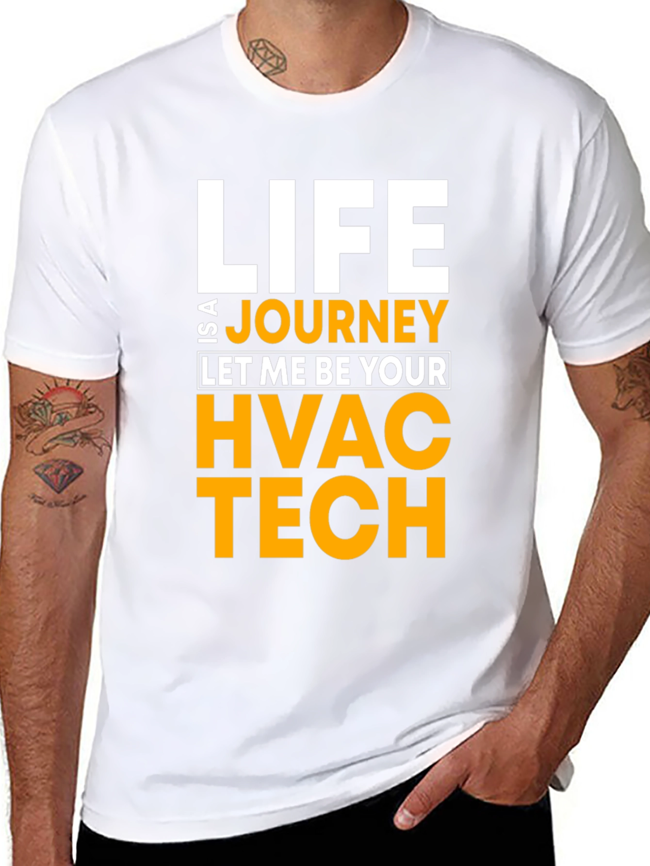 HVAC Tech Life Journey T-Shirt