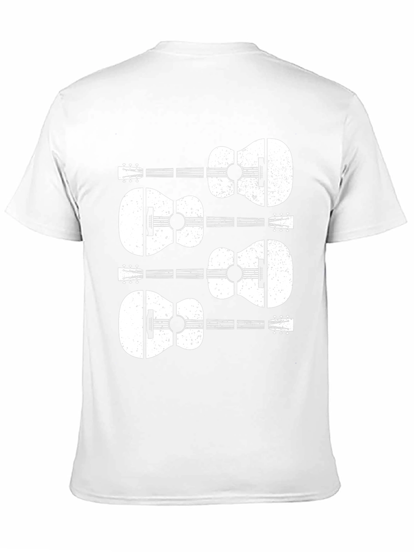Guitar Graphic Black T-Shirt