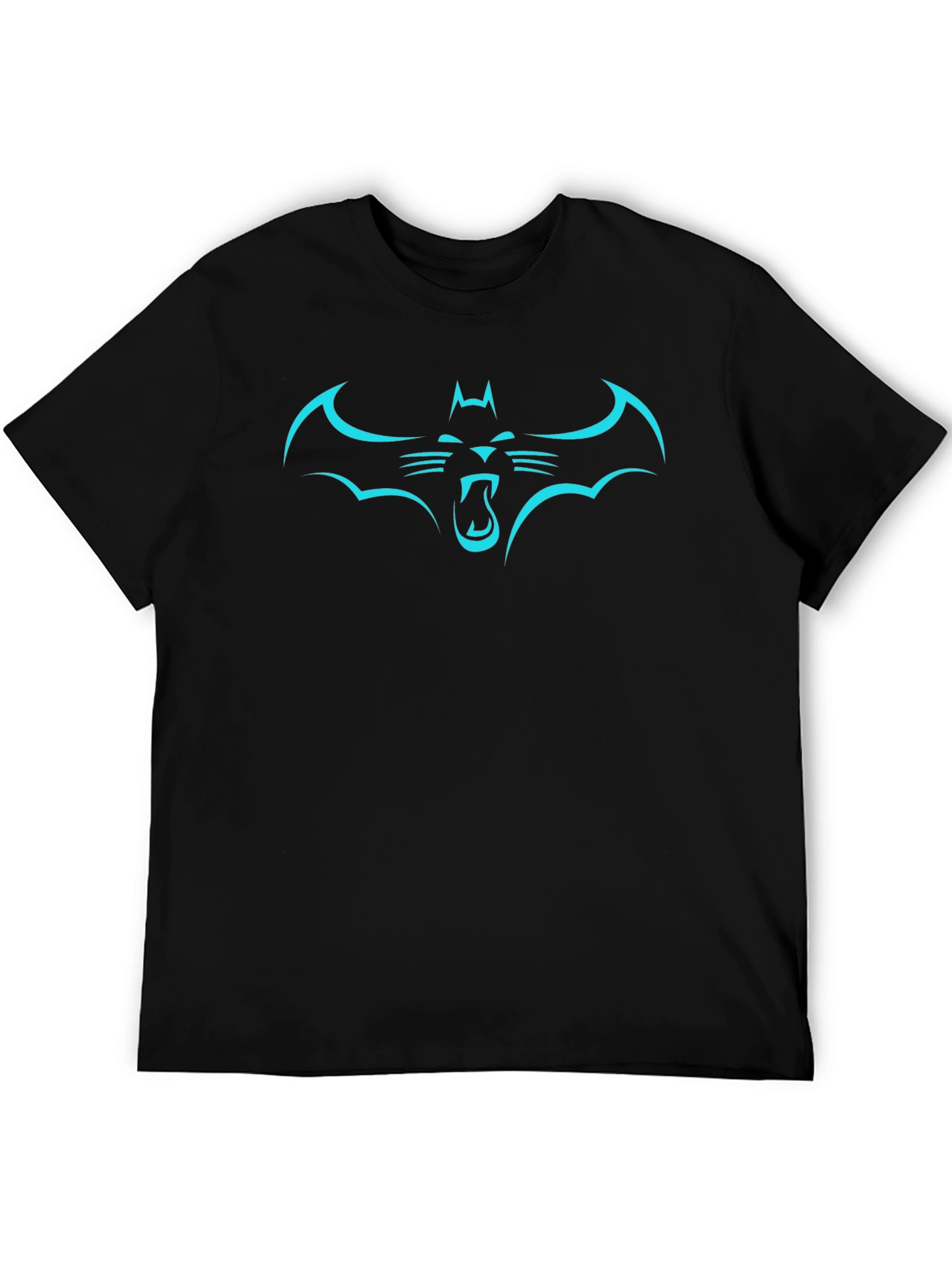 Batman Cat T-Shirt - Graphic Tee - Black