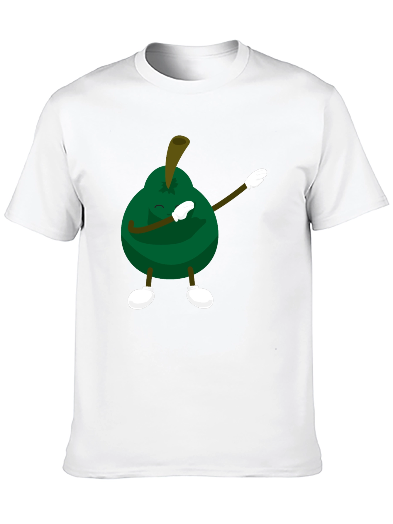 Dabbing Avocado Black T-Shirt