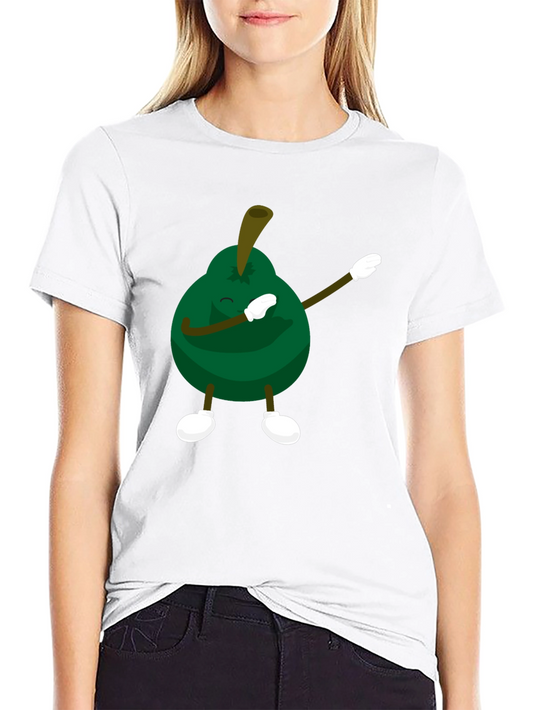 Dabbing Avocado Black T-Shirt