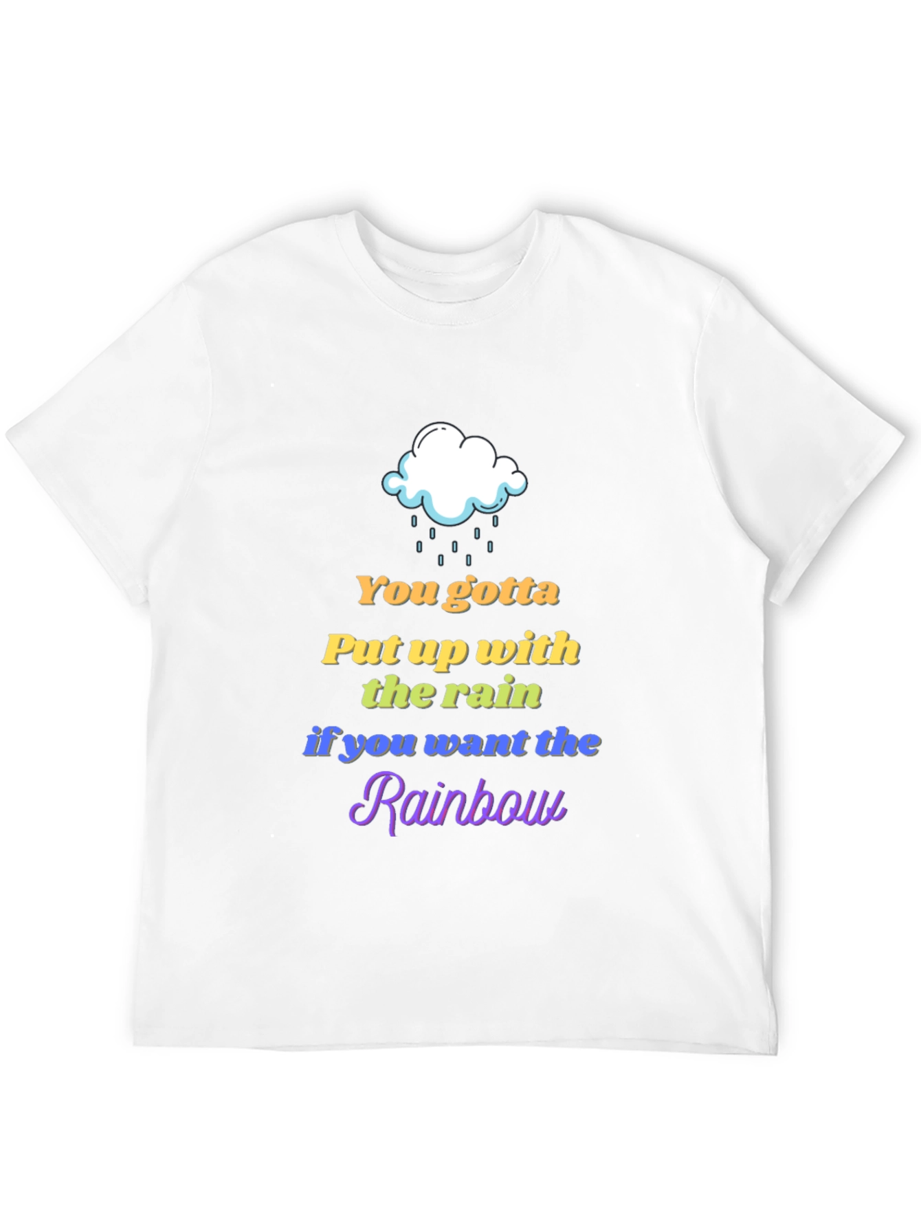 Rainbow After Rain Graphic Tee