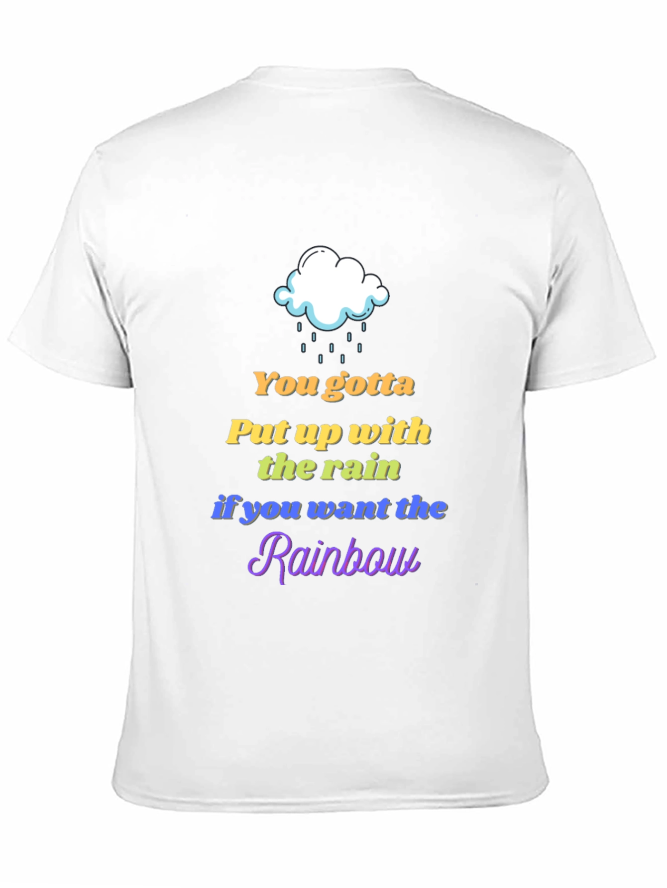 Rainbow After Rain Graphic Tee