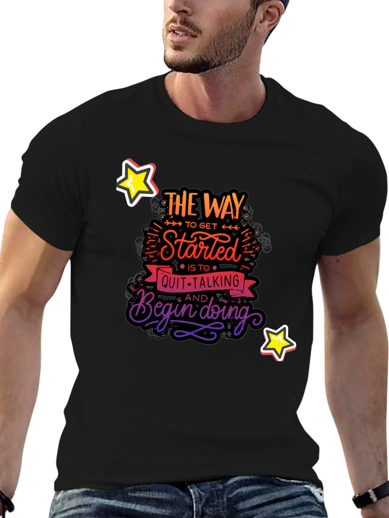 Motivational The Way Graphic T-Shirt