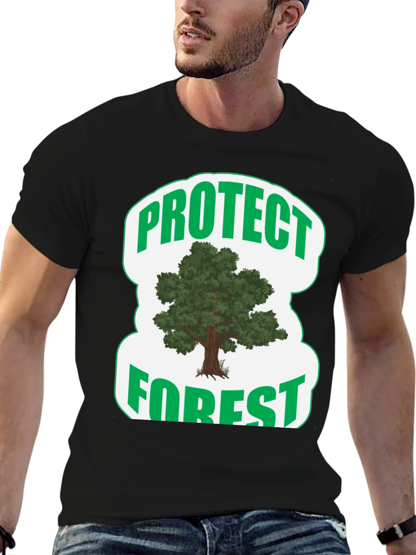 Protect Forest T-Shirt - Tree Graphic Tee
