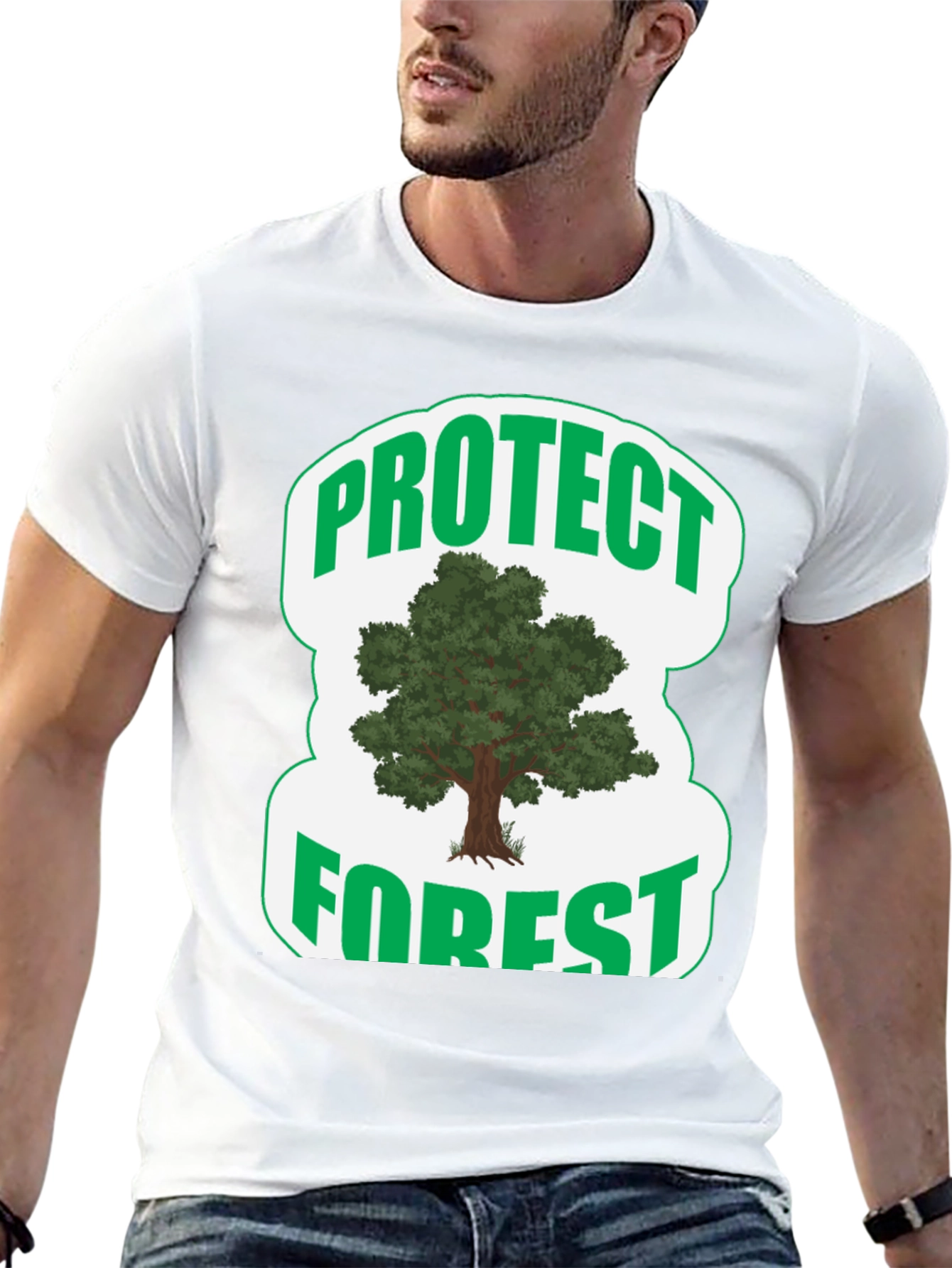 Protect Forest T-Shirt - Tree Graphic Tee