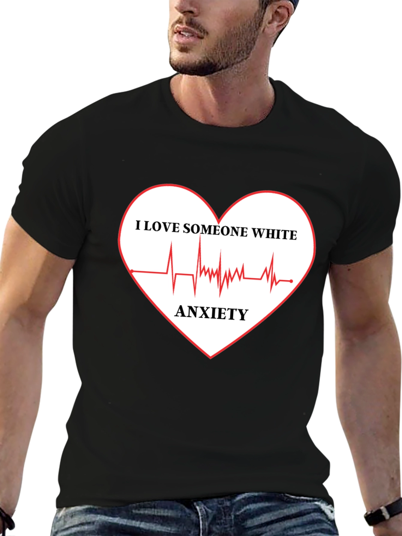 Anxiety White Love T-Shirt