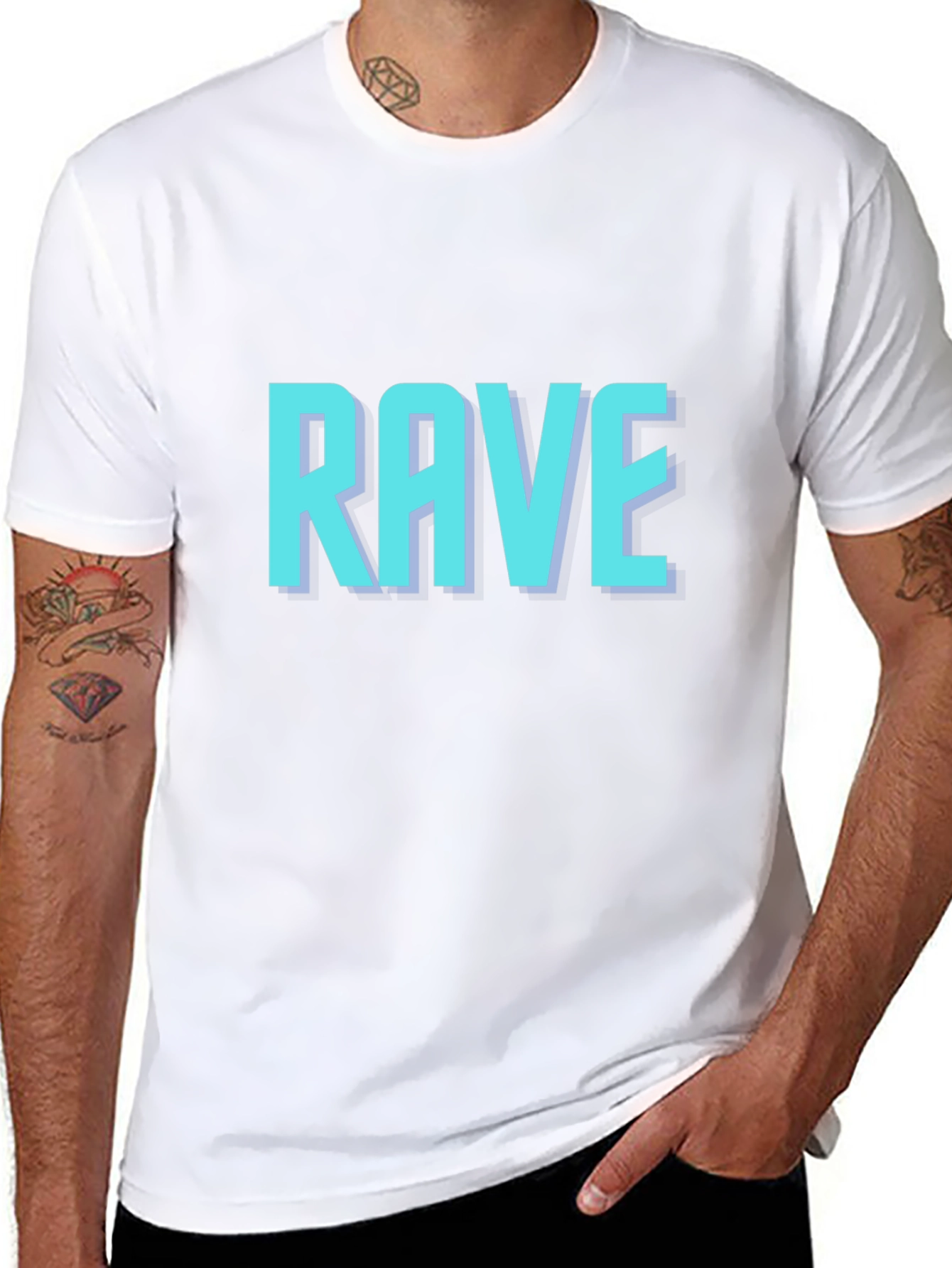 Rave Graphic T-Shirt - Party Ready Tee