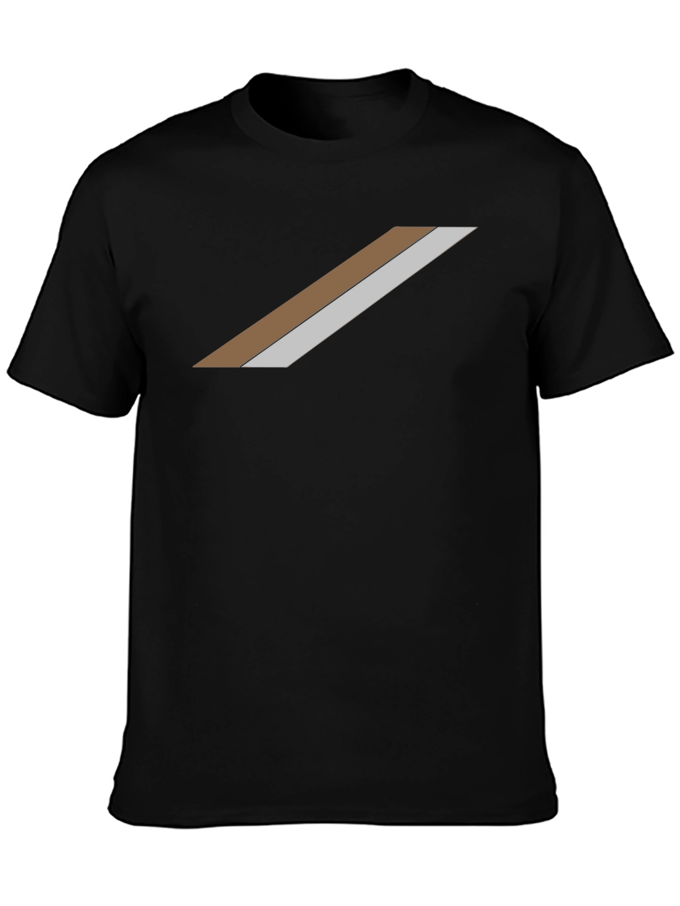 Modern Diagonal Stripe Tee - Stylish and Unique!