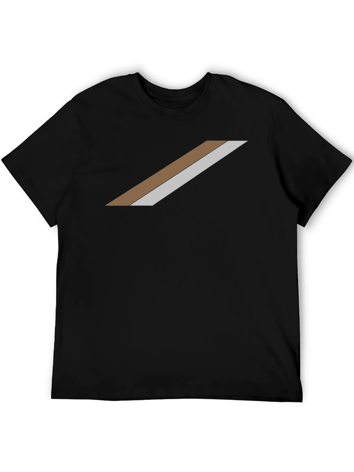 Modern Diagonal Stripe Tee - Stylish and Unique!