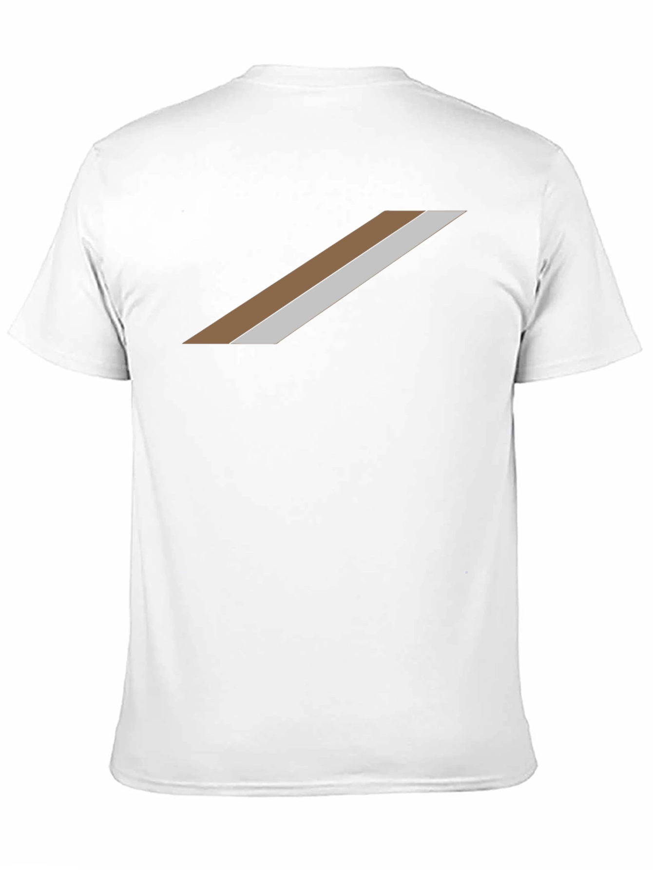 Modern Diagonal Stripe Tee - Stylish and Unique!