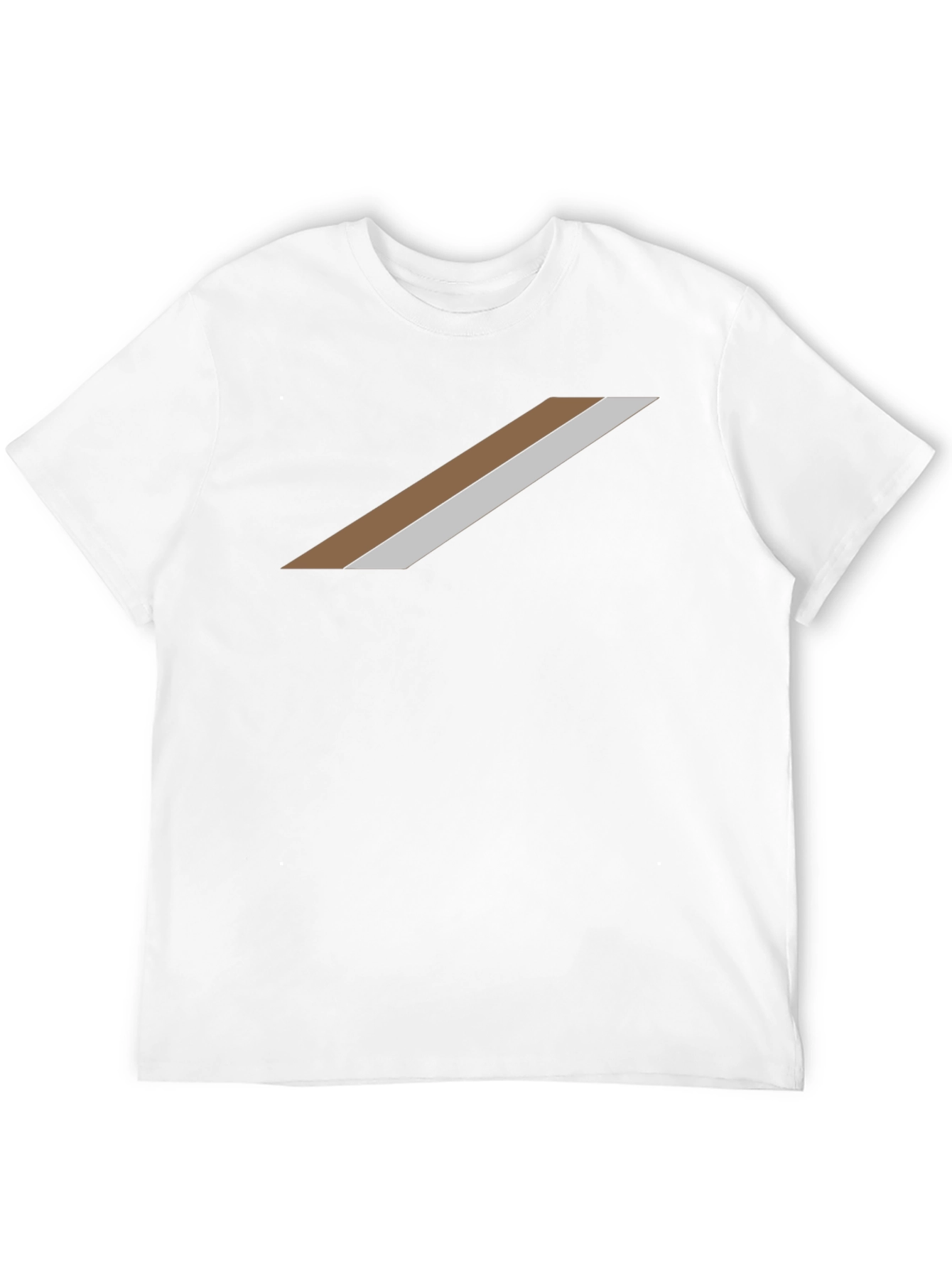 Modern Diagonal Stripe Tee - Stylish and Unique!
