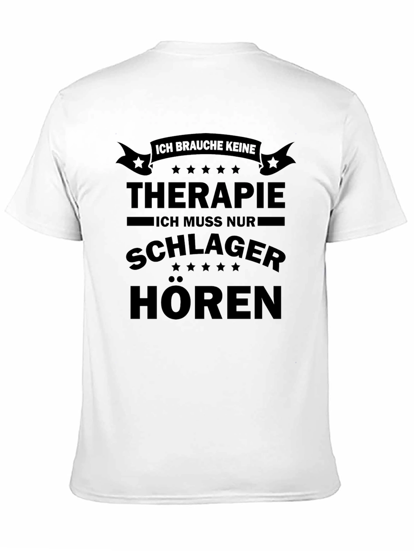 Ich Brauche Keine Therapie Mens T-Shirt