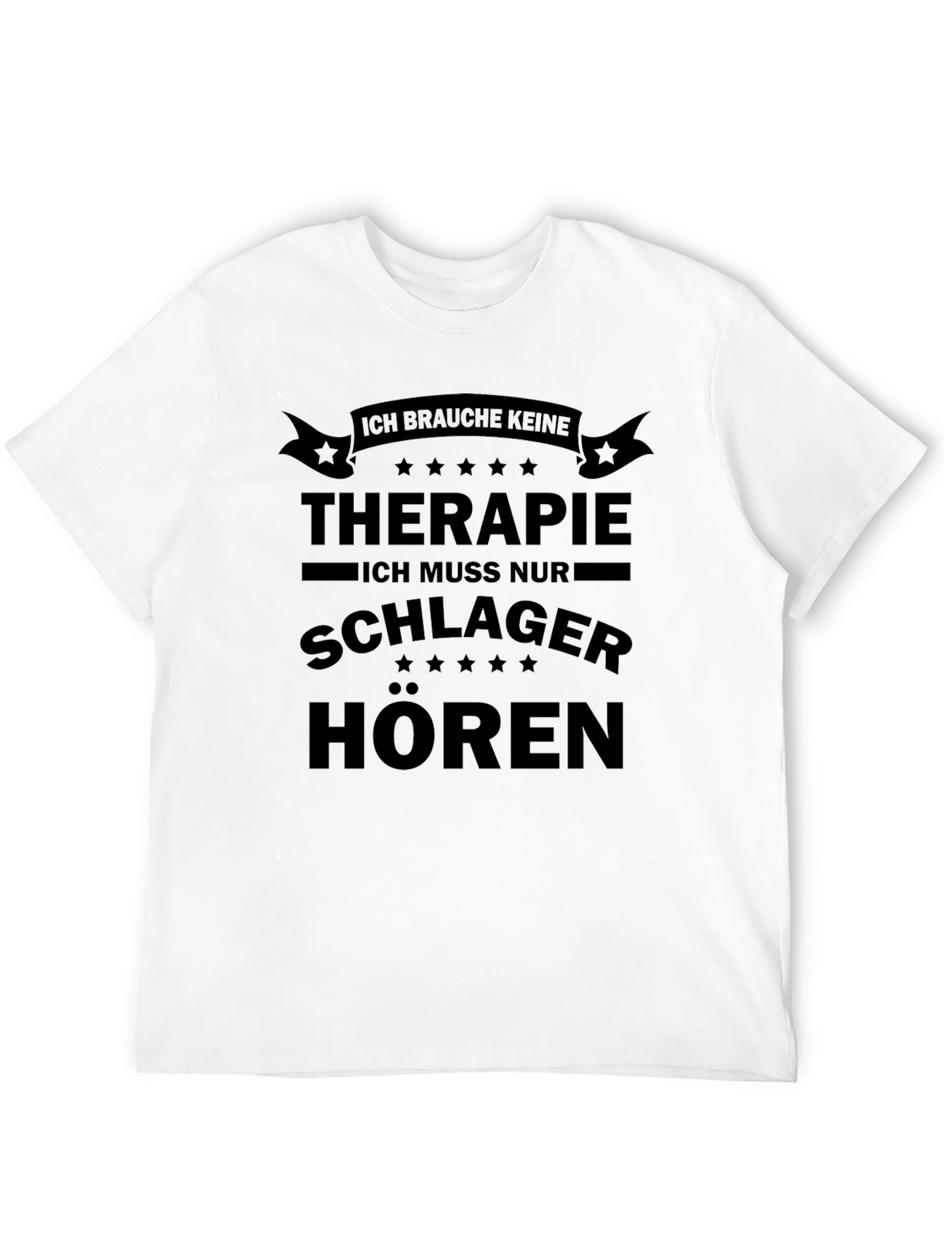 Ich Brauche Keine Therapie Mens T-Shirt