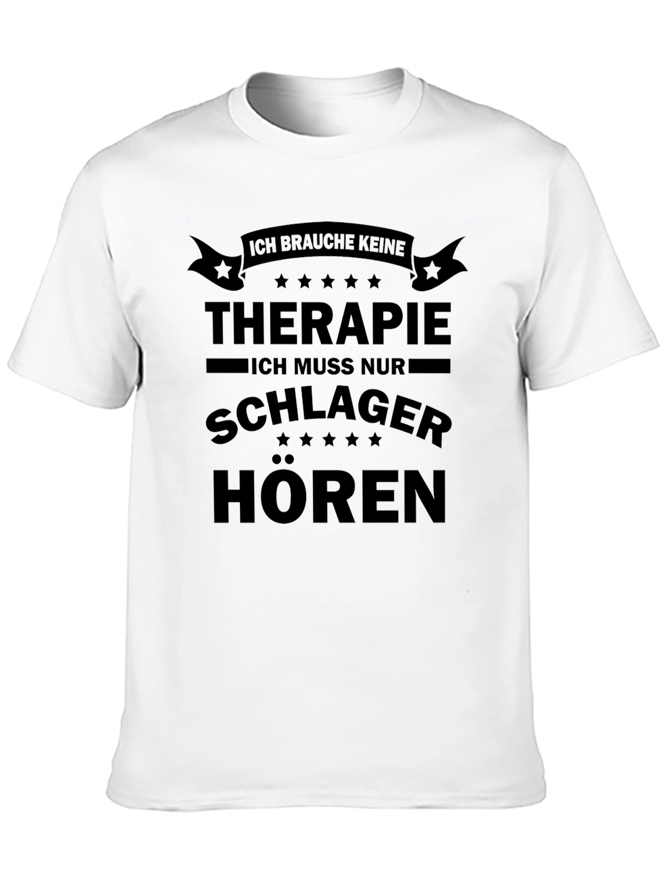 Ich Brauche Keine Therapie Mens T-Shirt
