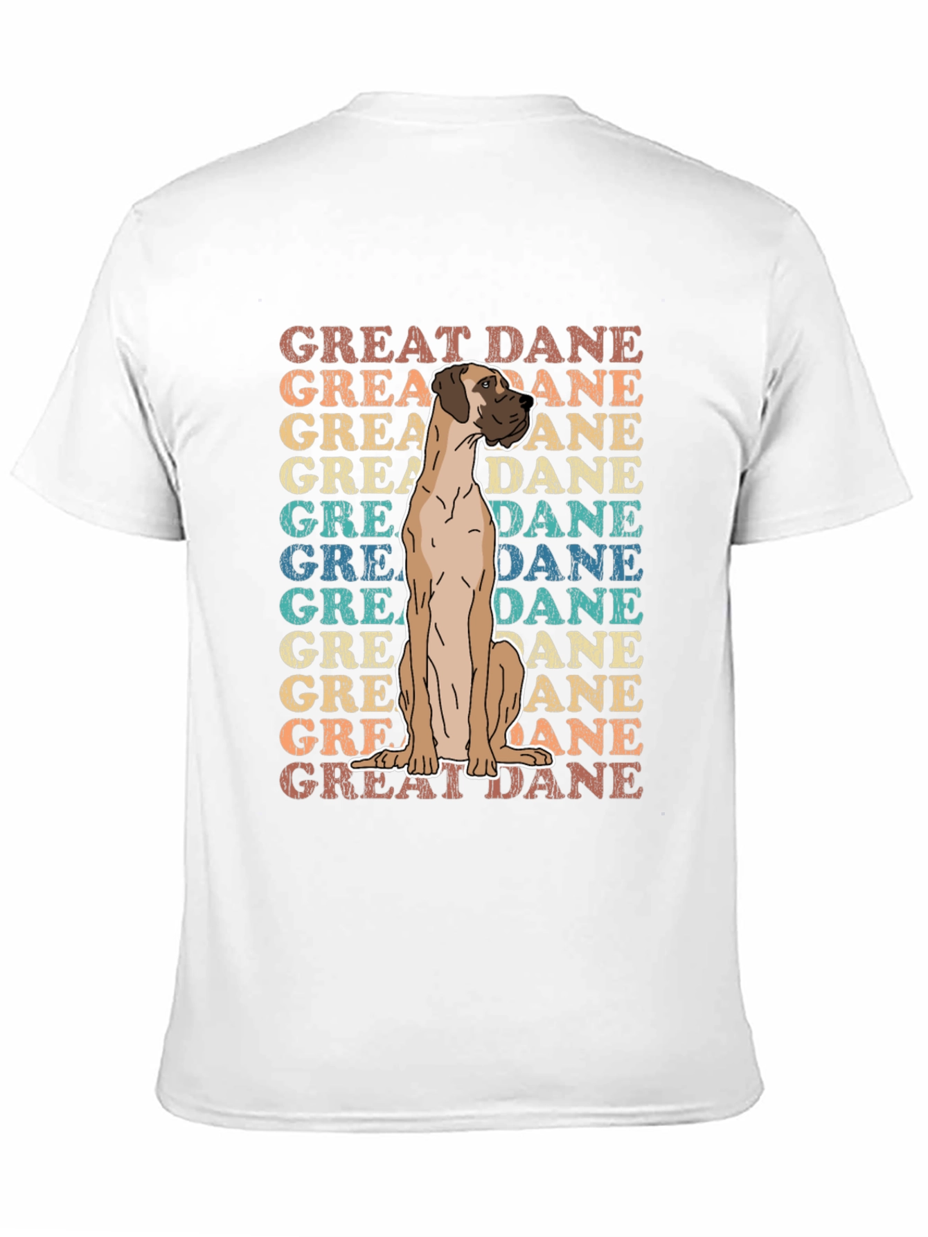 Great Dane Dog Graphic T-Shirt
