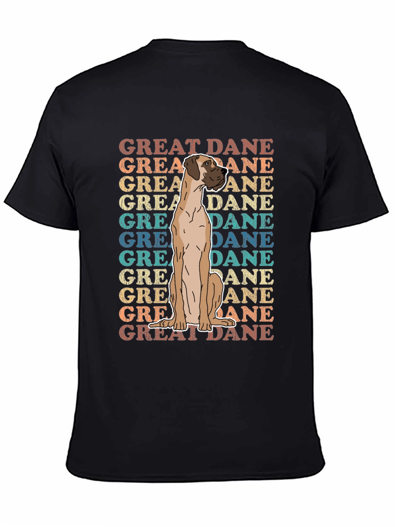 Great Dane Dog Graphic T-Shirt