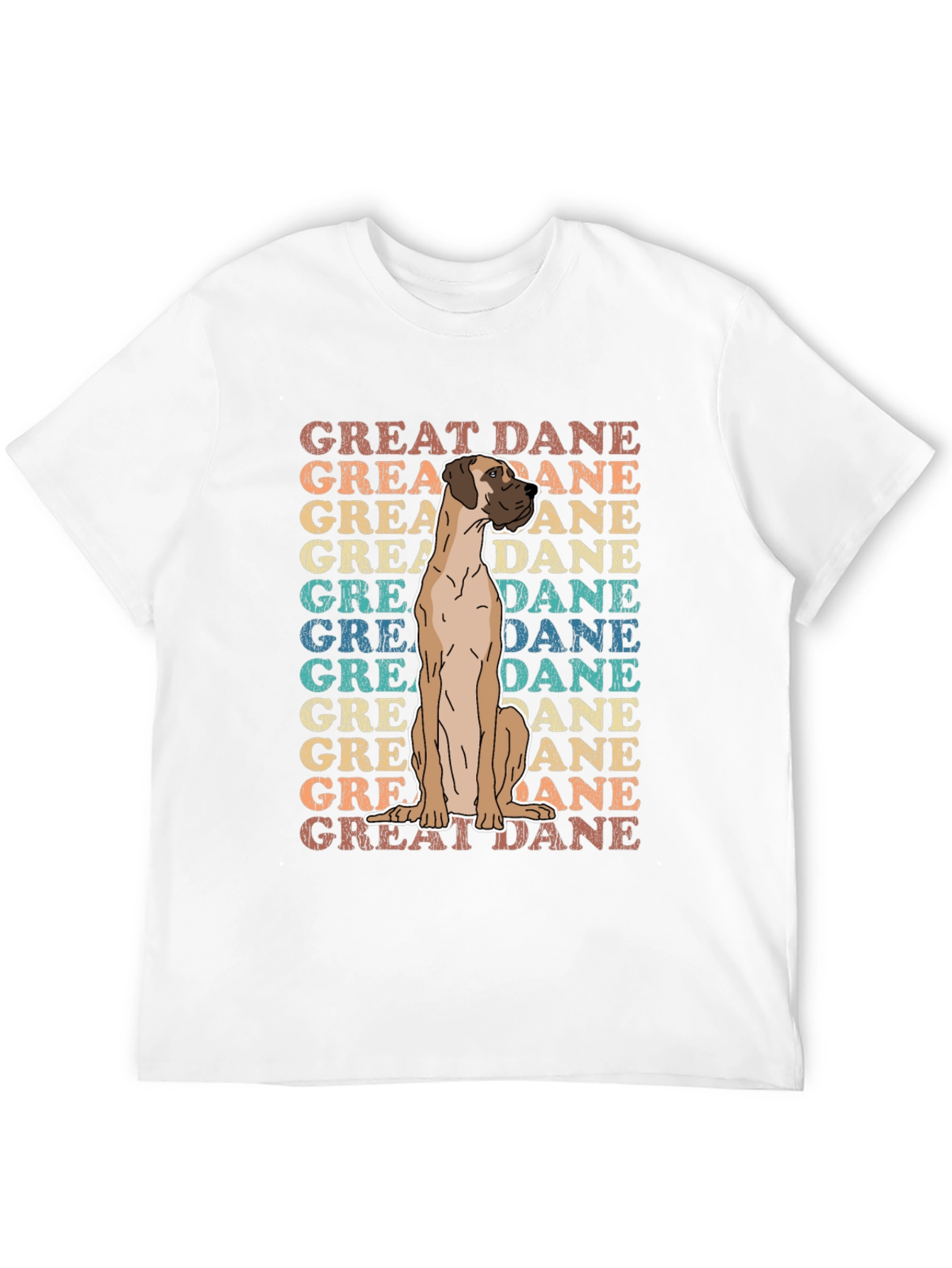 Great Dane Dog Graphic T-Shirt