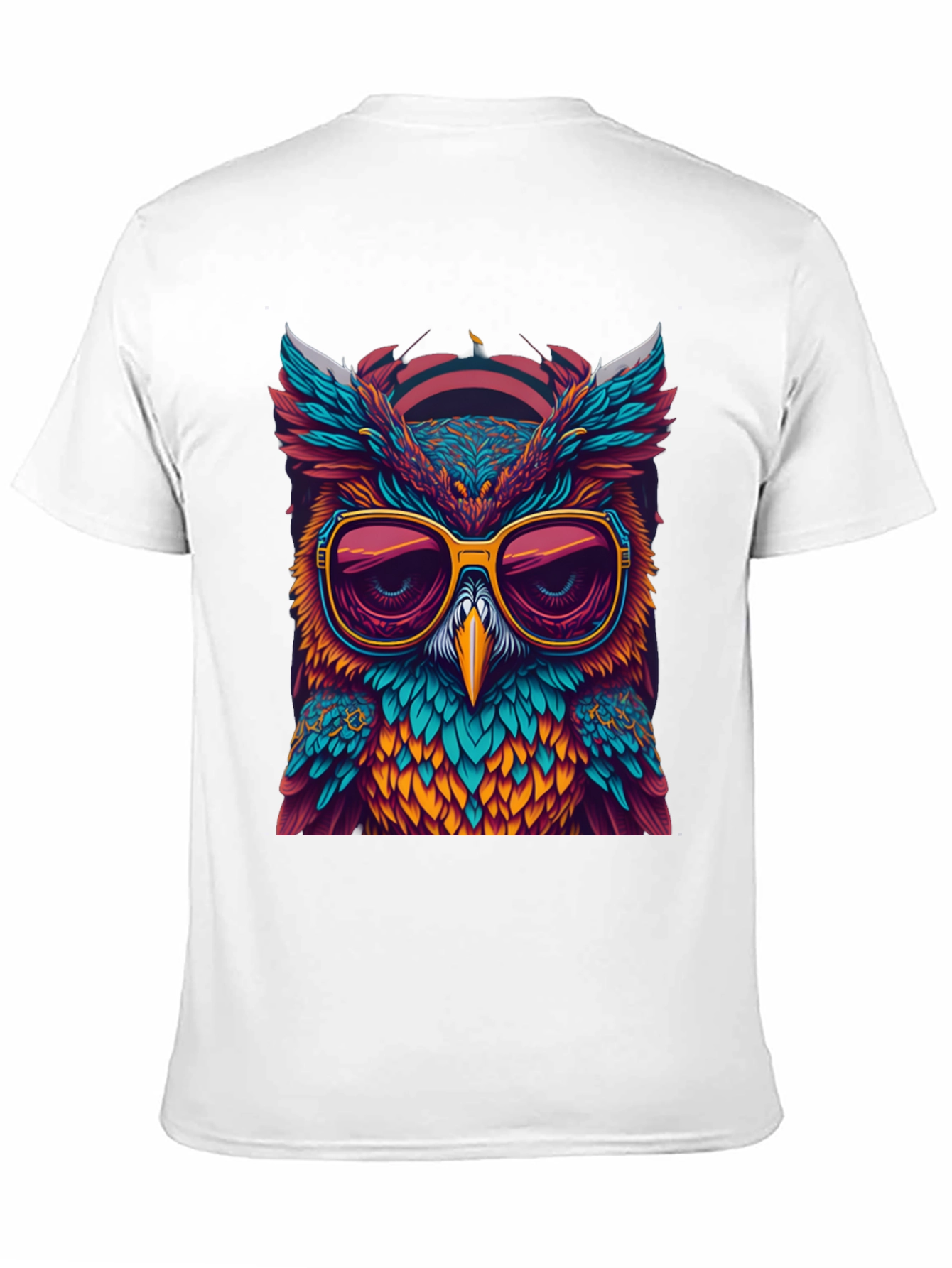 Cool Owl Graphic Tee - Unique Design