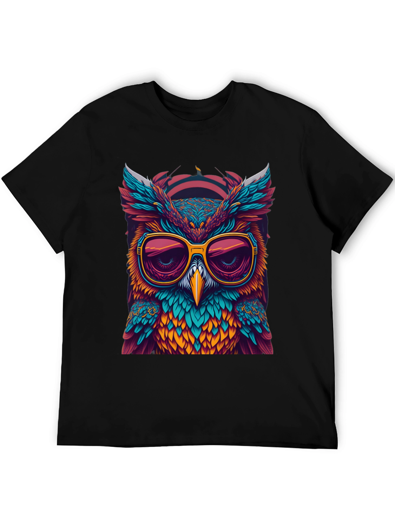 Cool Owl Graphic Tee - Unique Design