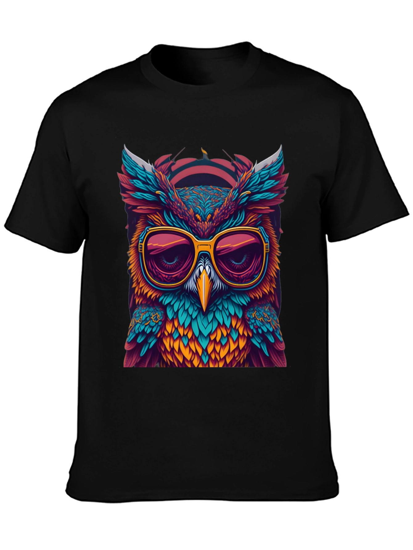 Cool Owl Graphic Tee - Unique Design