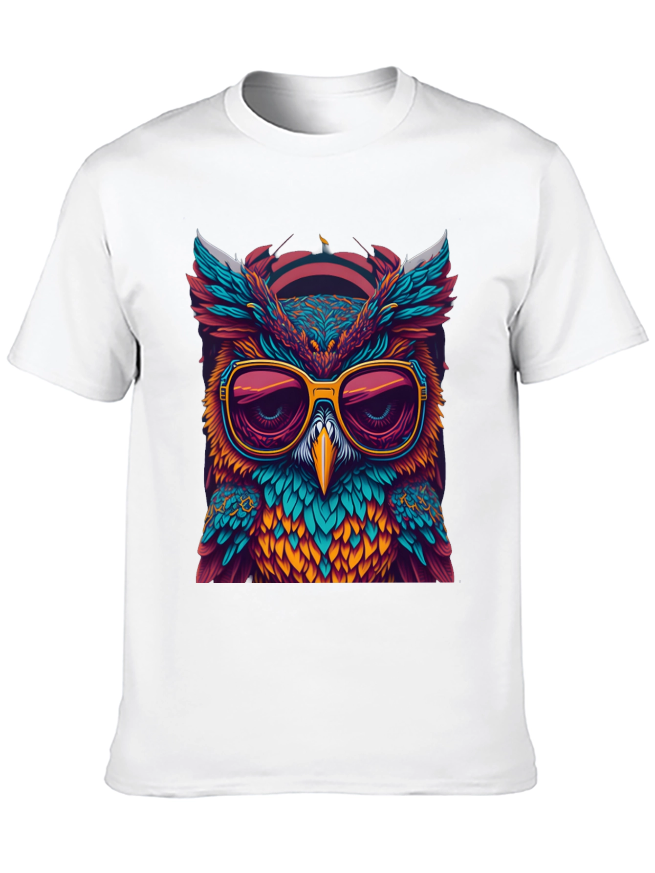 Cool Owl Graphic Tee - Unique Design